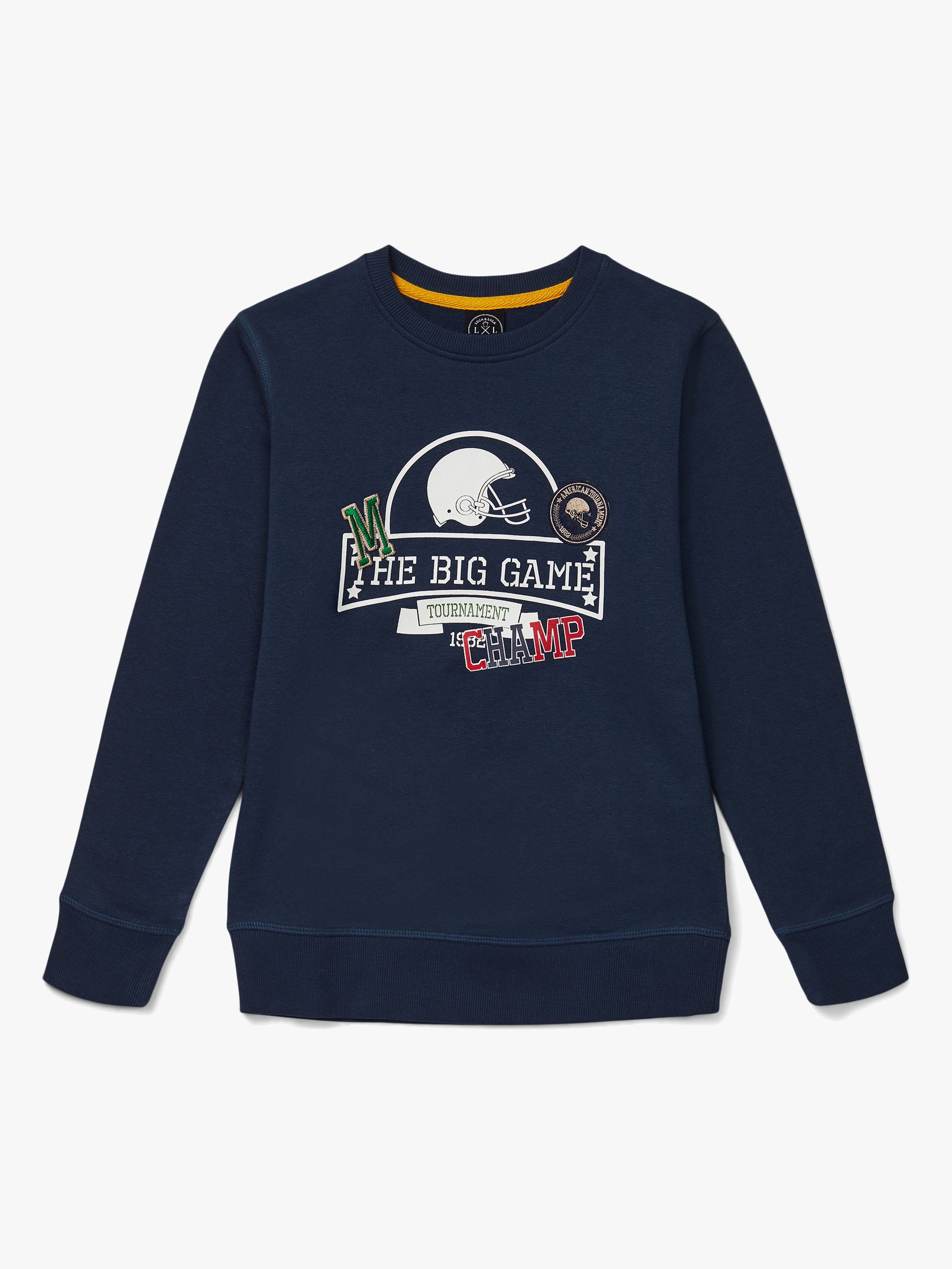 Luca & Lola Jacob Pullover, Navy 134-140