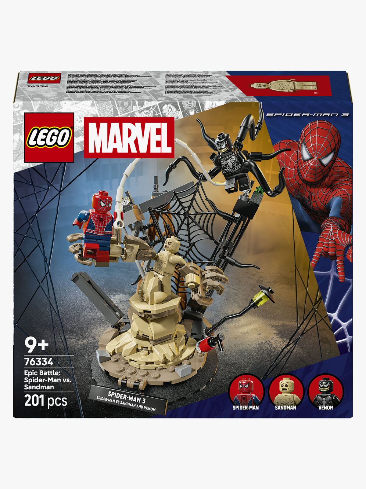 LEGO Super Heroes 76334 Großer Showdown: Spider-Man vs. Sandman