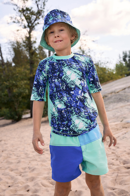 Reima Palmu Badehose, Sparkly Blue