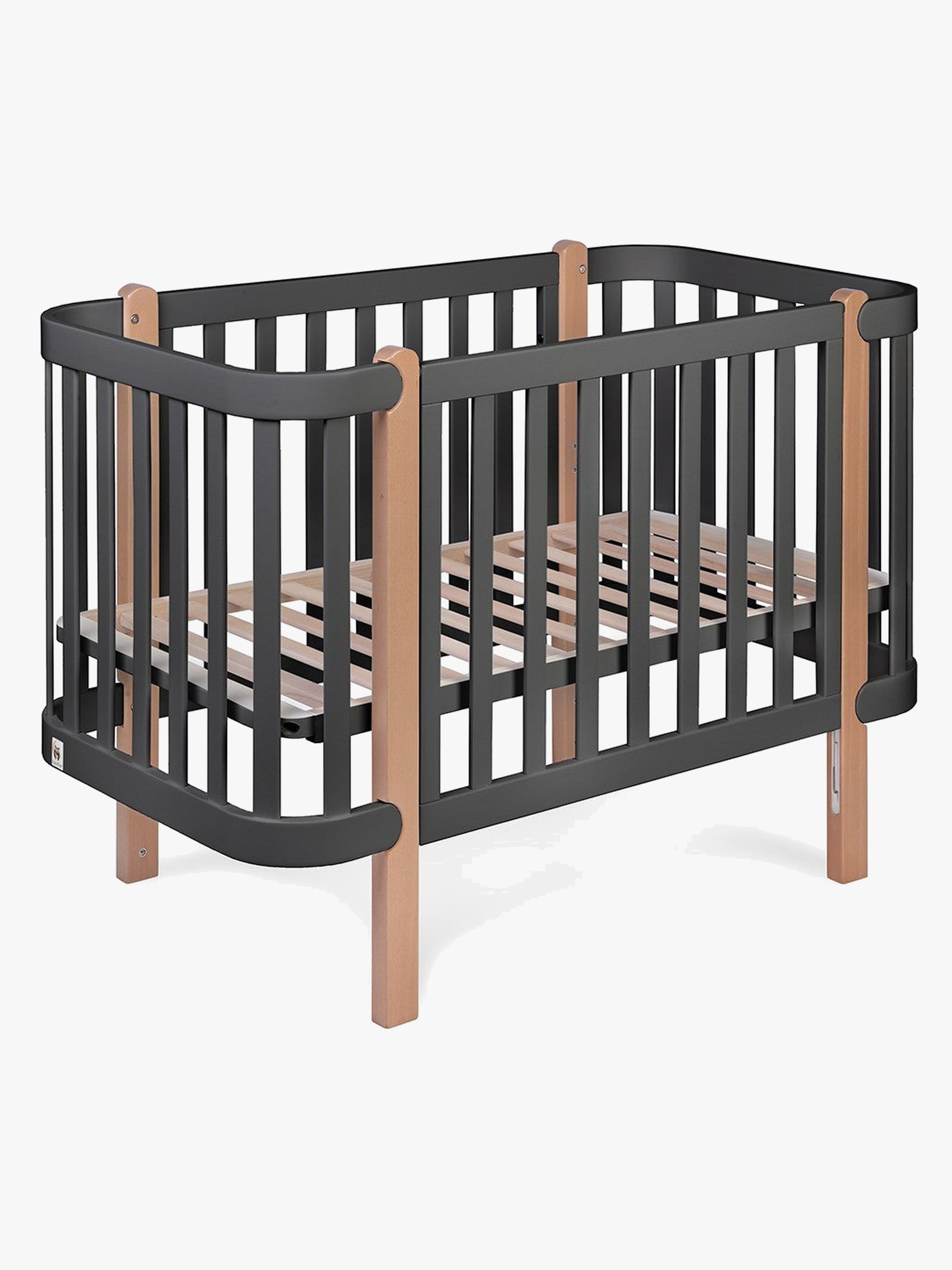 Yappy Kids Étude Gitterbett, Anthracite