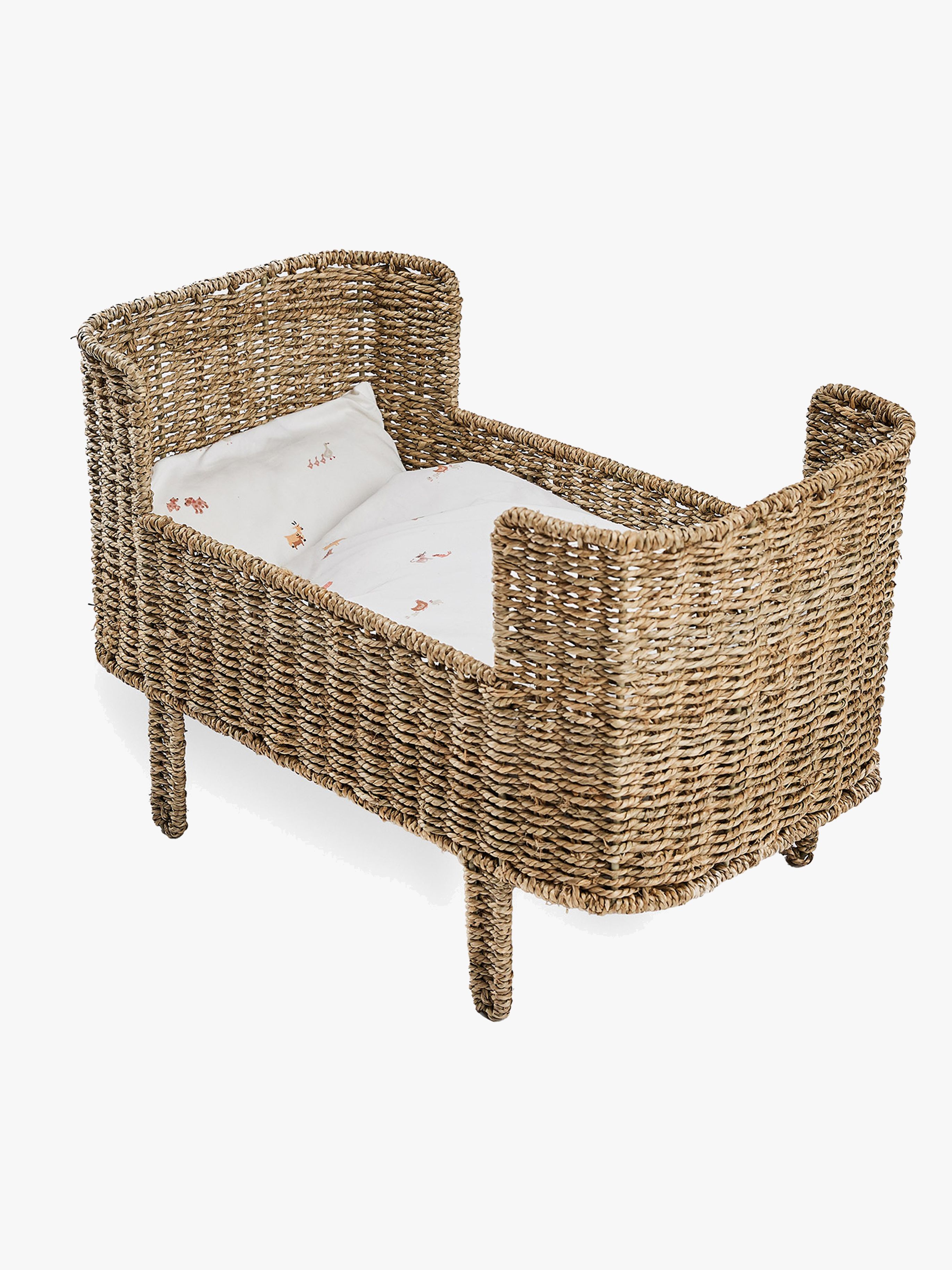Rosaline Puppenbett, Rattan
