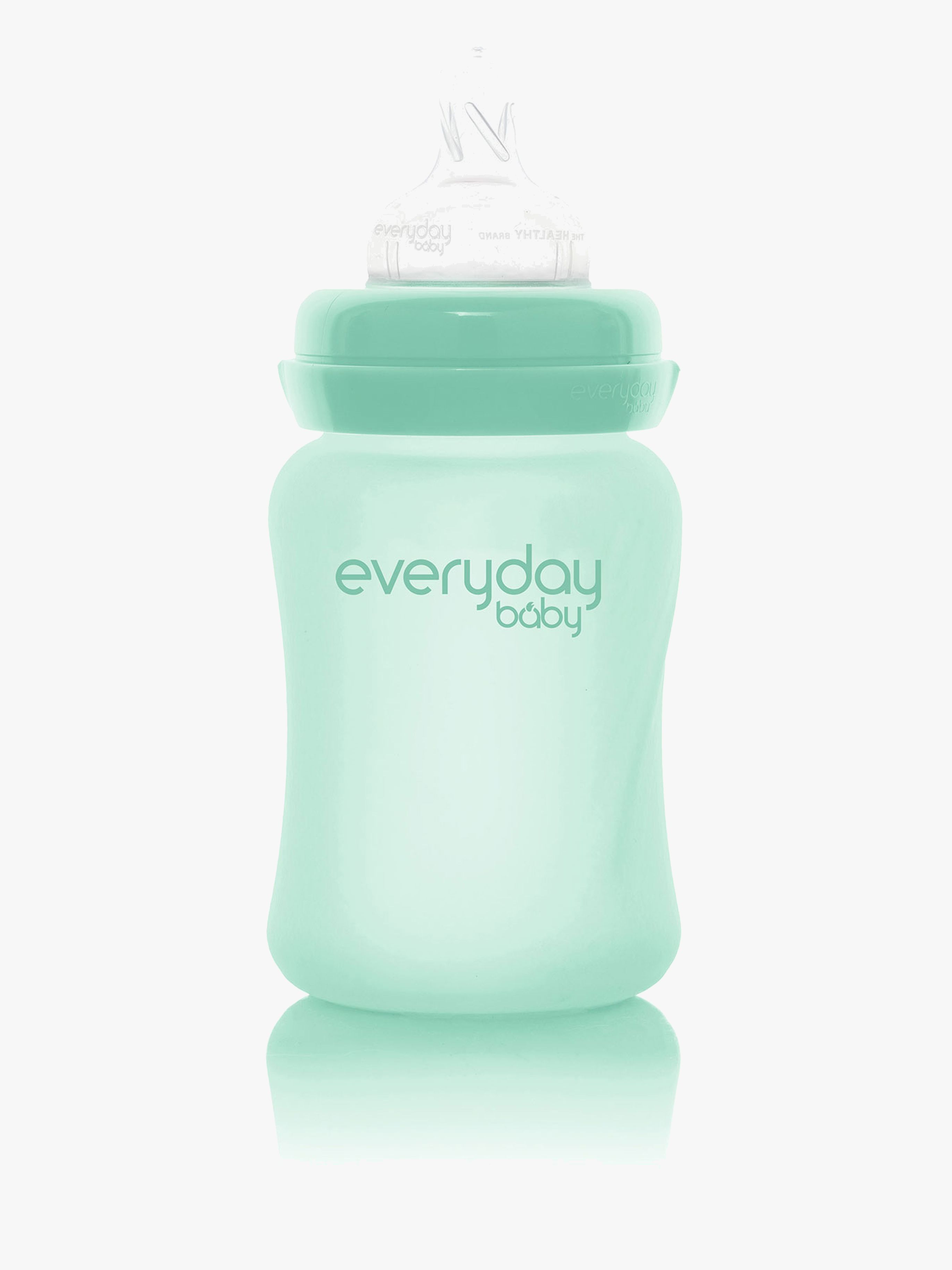 Everyday Baby Babyflasche Glas 150 ml, Minzgrün