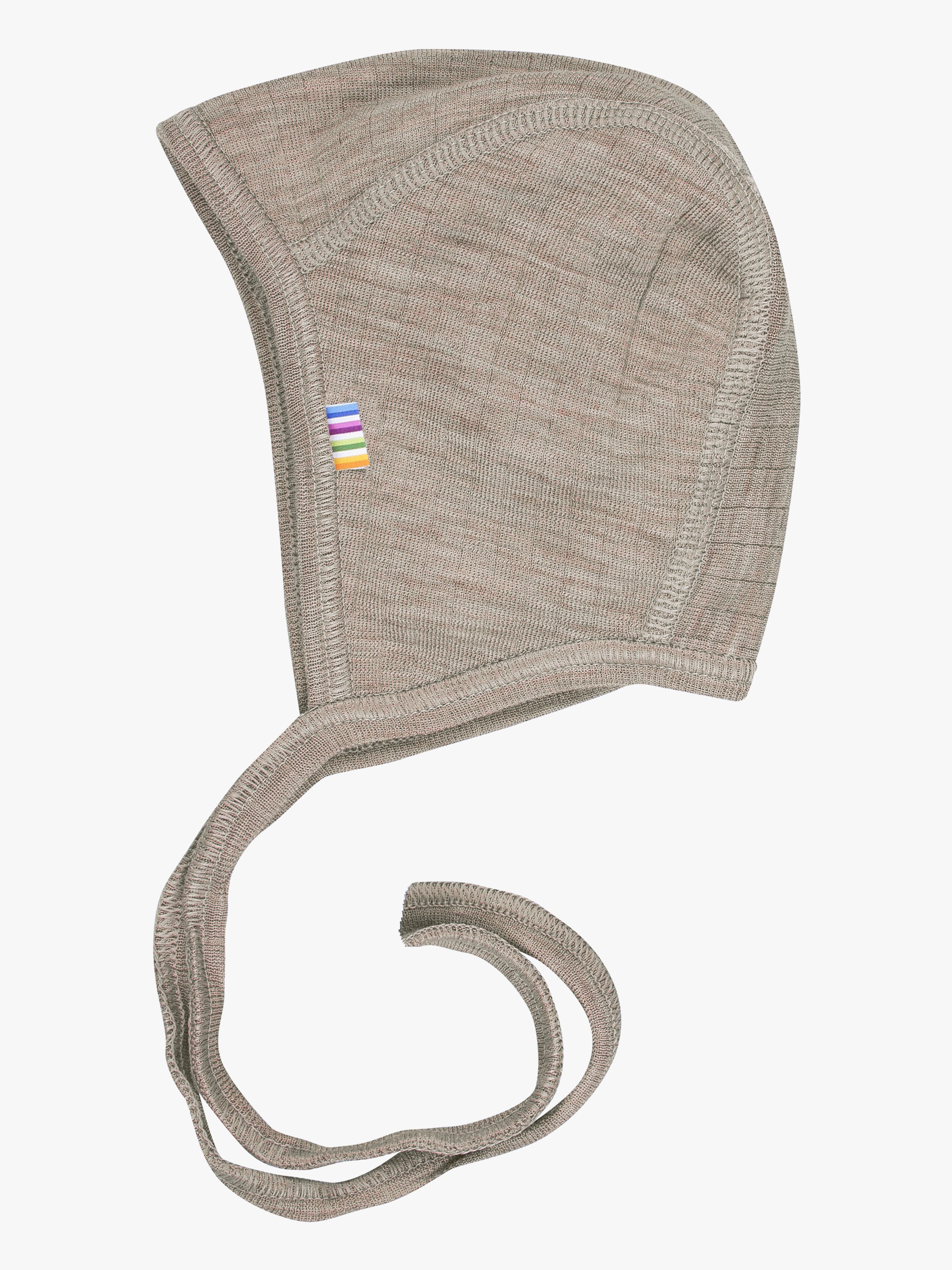 Joha Babymütze Merinowolle, Sesame Melange, 45