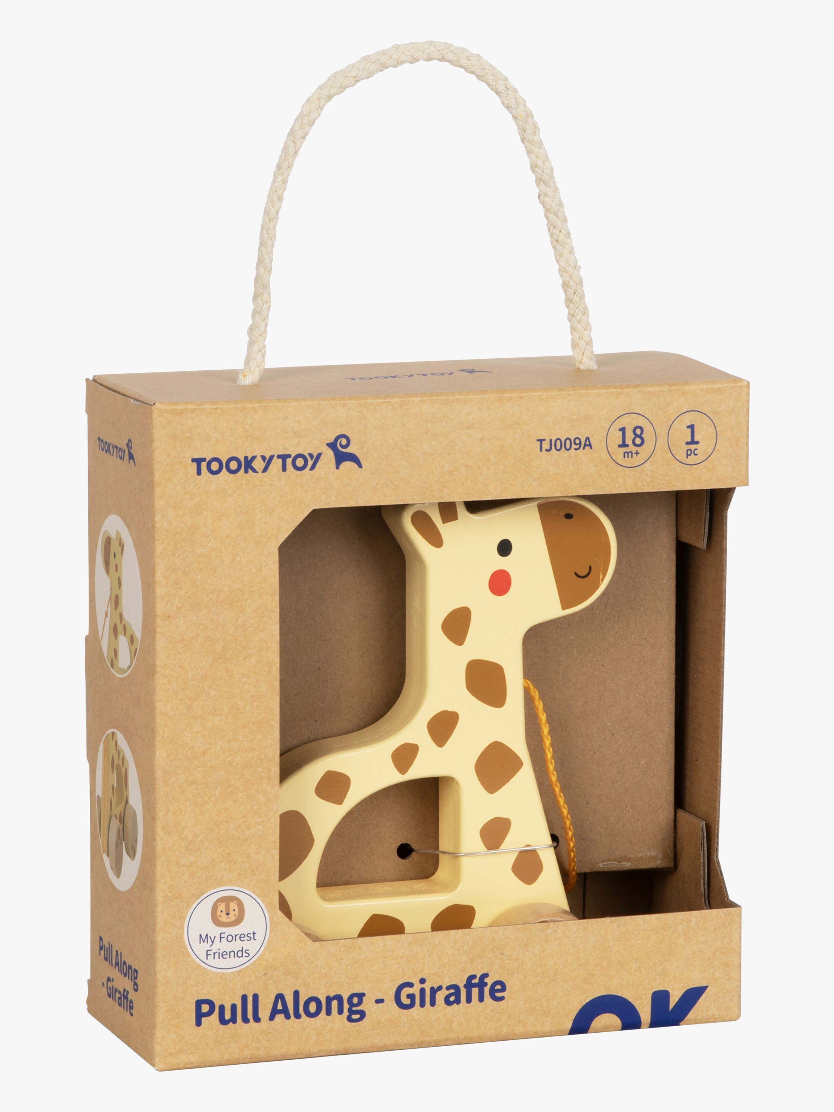 Nachziehspielzeug Giraffe