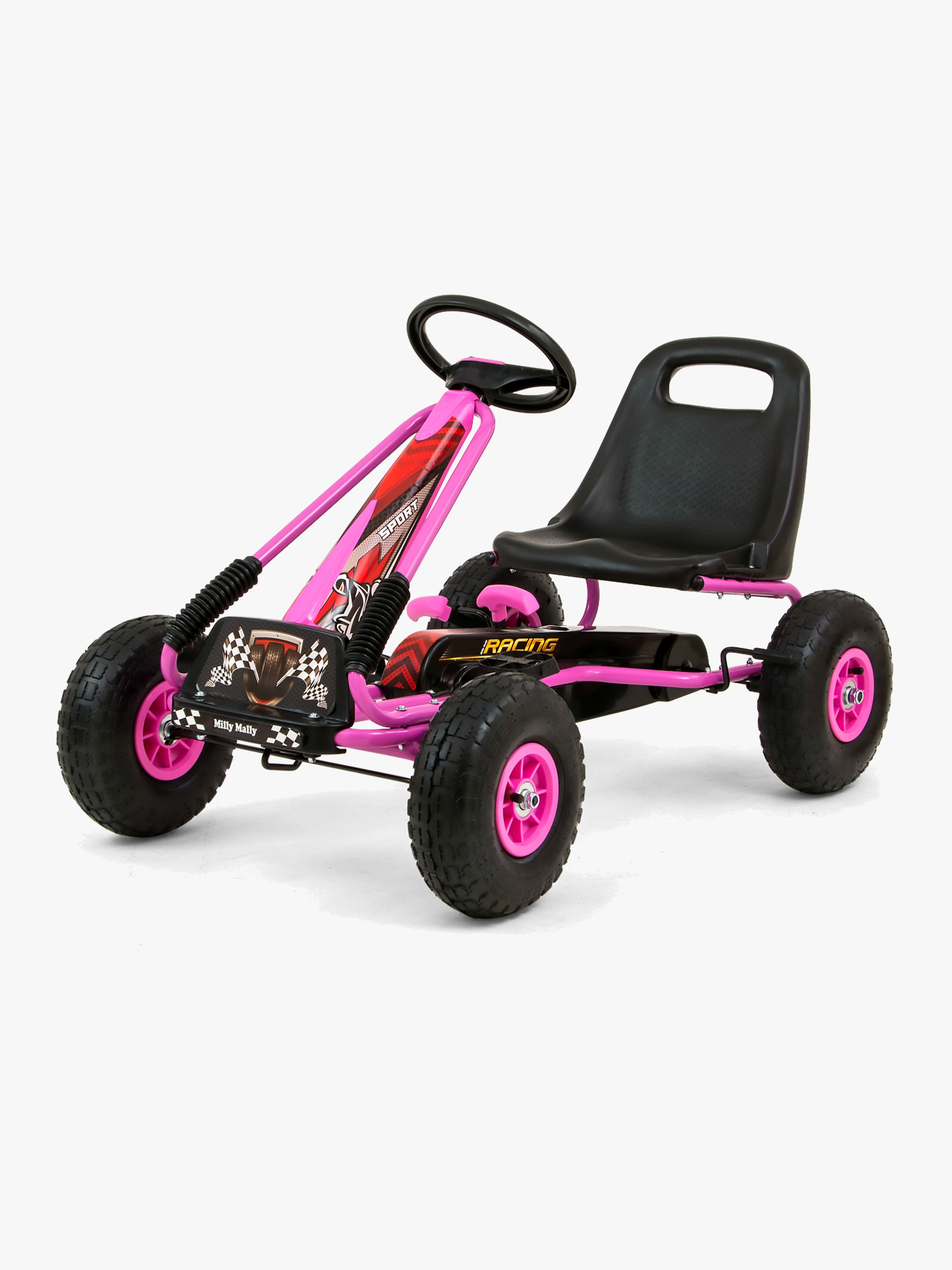 Milly Mally Pedal-Go-Kart Thor, Rosa