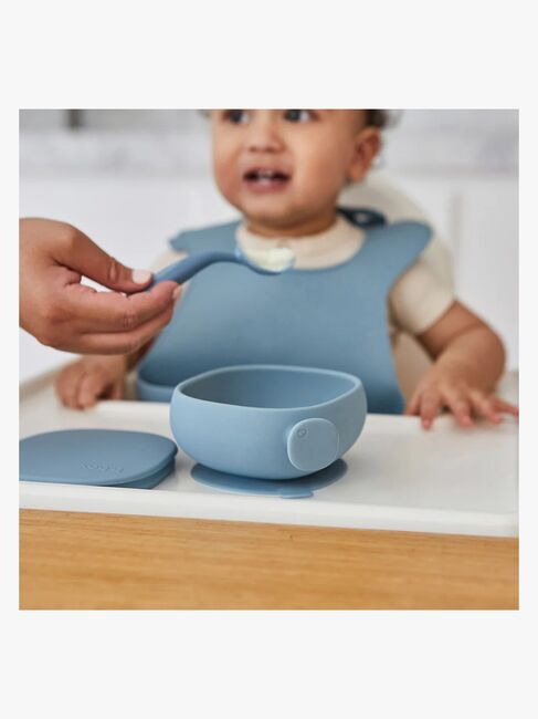 b.box Schüssel mit Deckel Silikon, Ocean