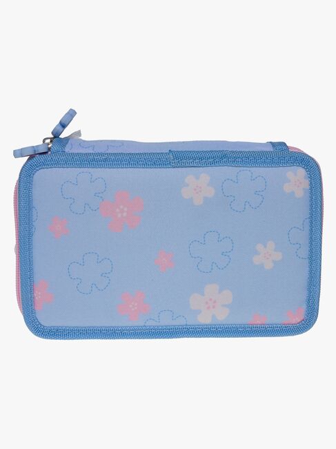 Disney Lilo and Stitch Doppel-Federmäppchen, Hellblau