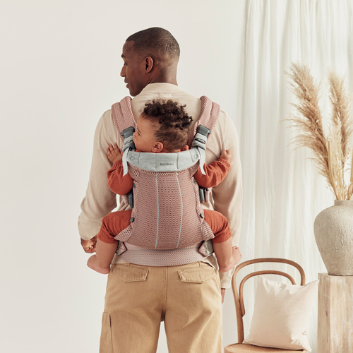 BabyBjörn Harmony Babytrage 3D Mesh, Rosa