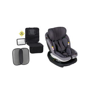 BeSafe iZi Modular RF X1 i-Size Kindersitz inkl. Zubehörpaket, Metallic Mélange