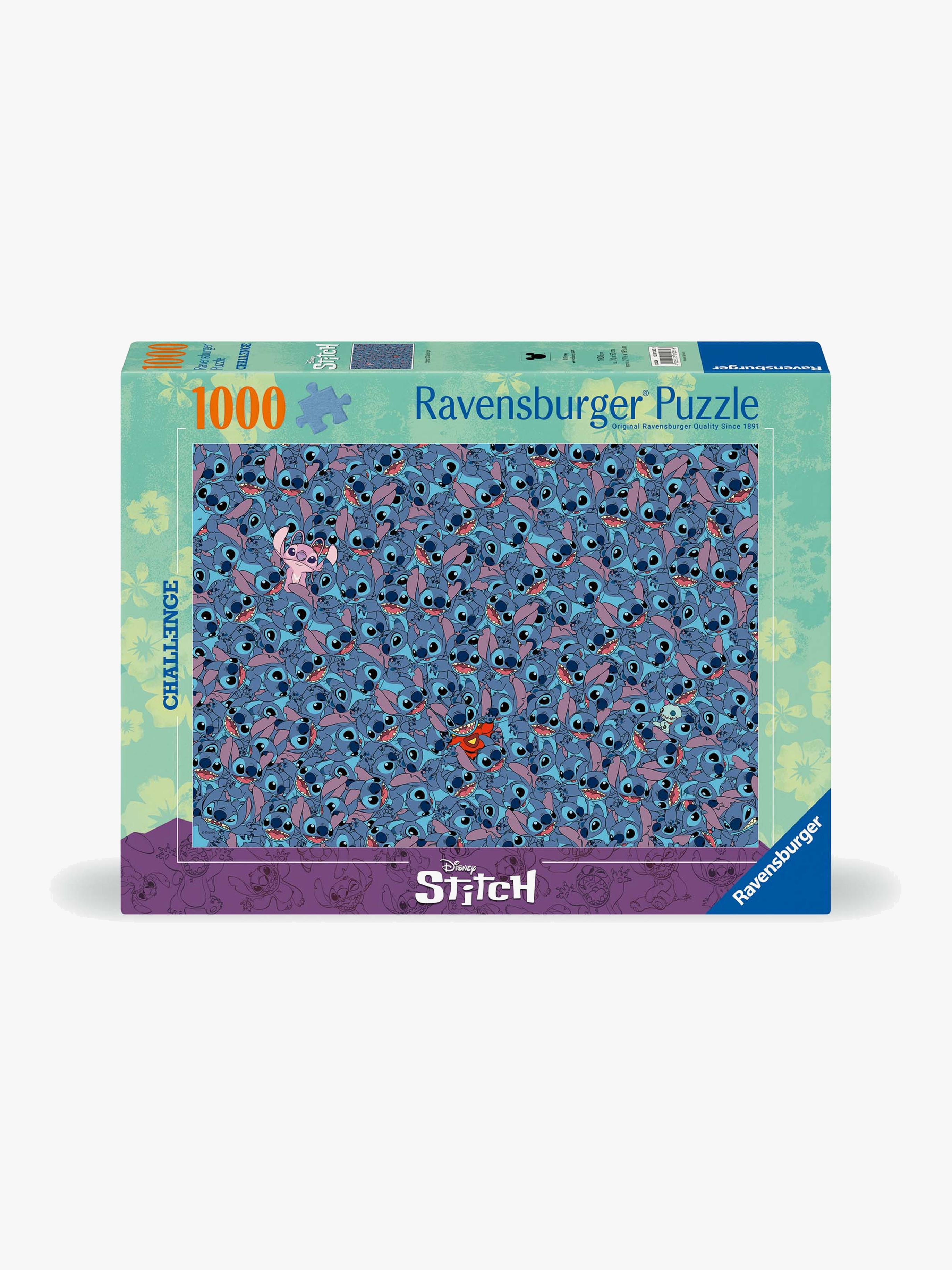 Disney Challenge Stitch Puzzle 1000 Teile