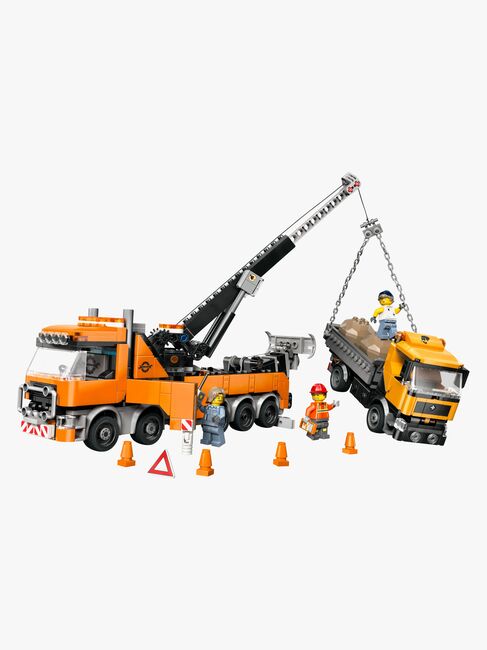 LEGO City 60467 Schwerlast-Abschleppwagen mit Kran