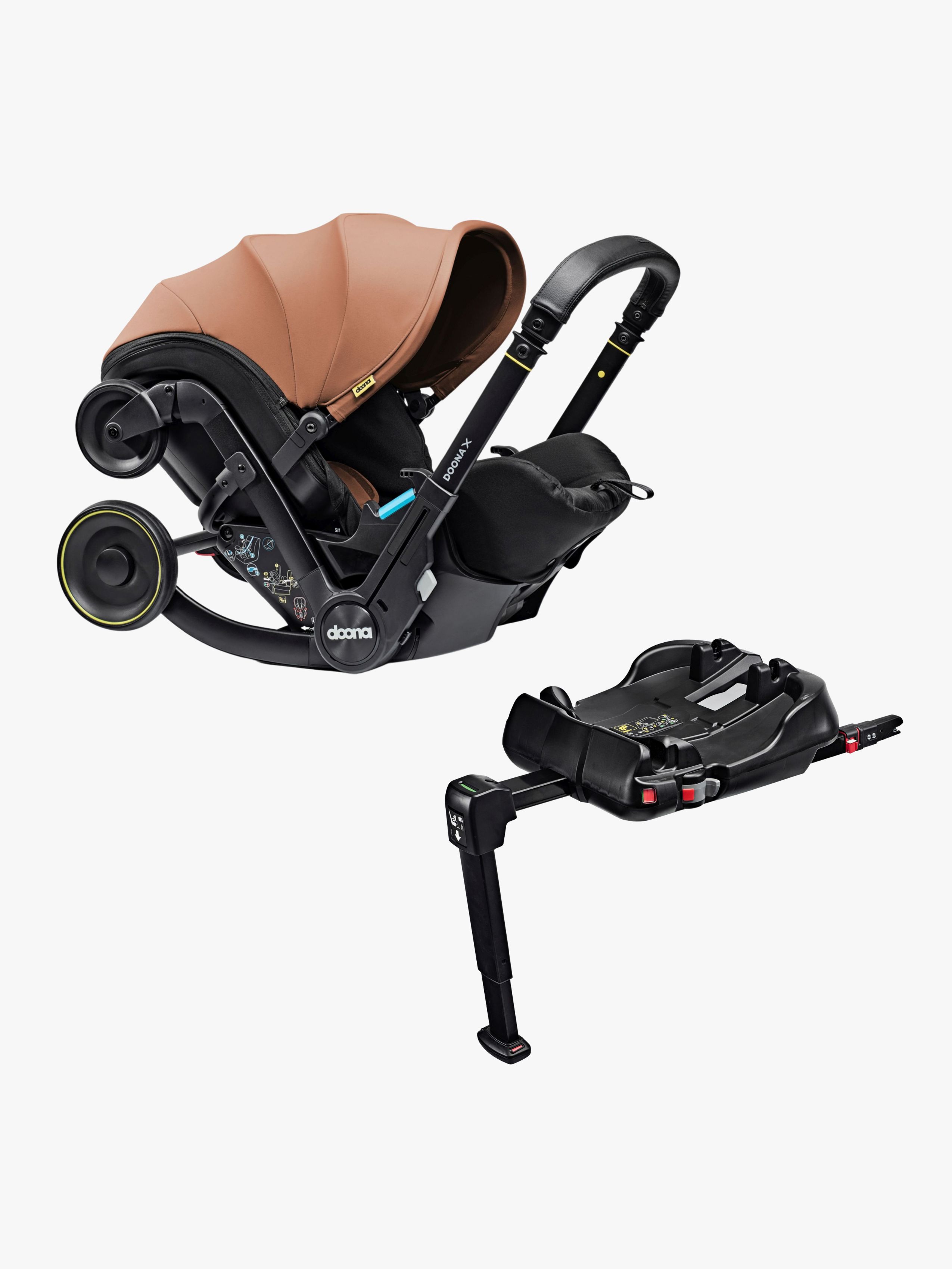X Babyschale inkl. ISOFIX-Basis, Terracotta