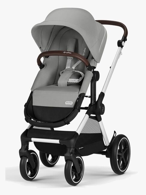 Cybex EOS Lux Kombikinderwagen, Stone Grey/ Mid Grey