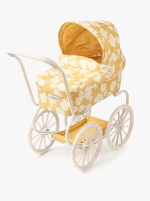 LIEWOOD Adaline Puppenwagen, Flower/Lemon Yellow