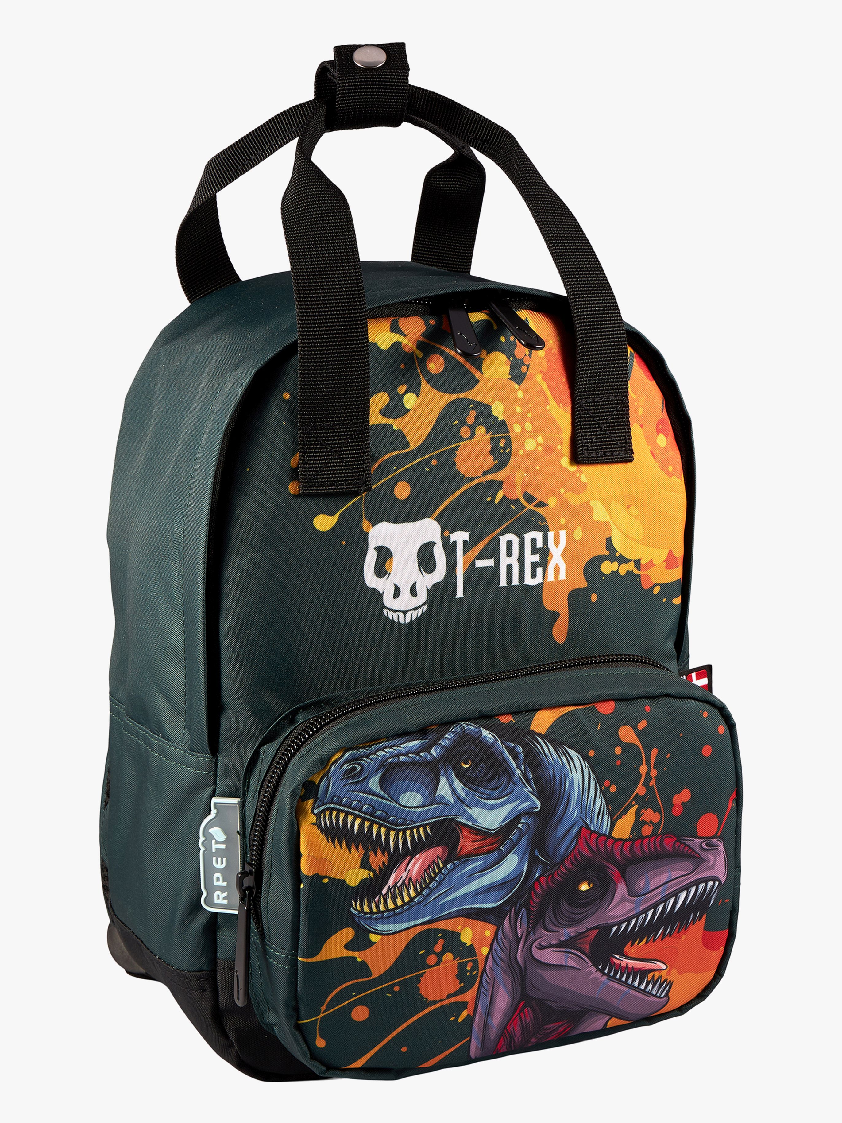 Dino T-Rex Kinder Rucksack 7L, Green