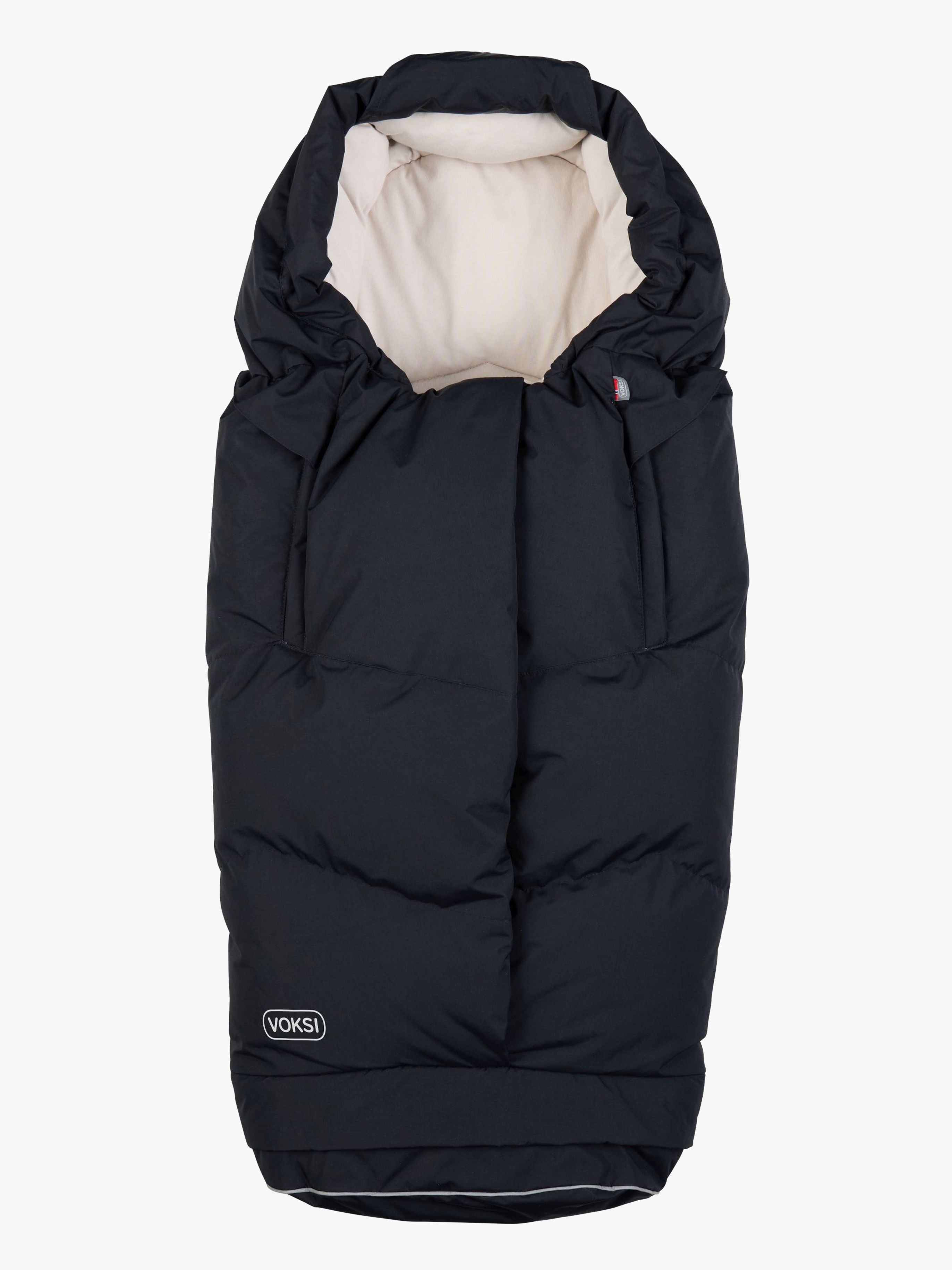 Voksi City North Fußsack, Black Cream