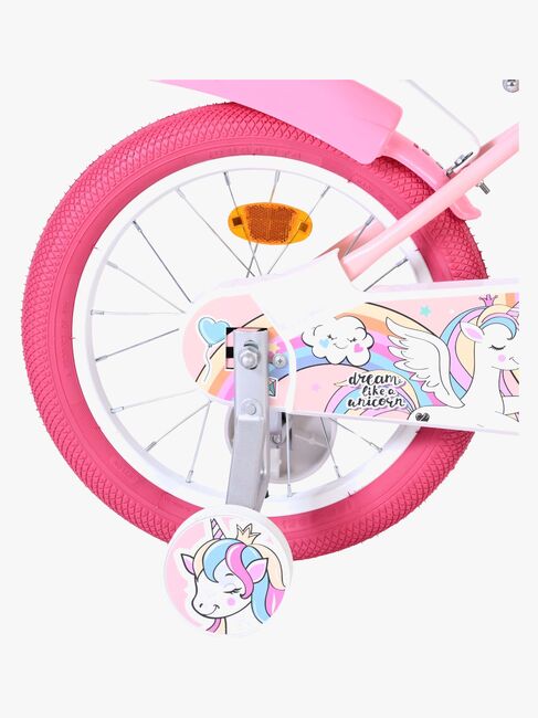 Volare Unicorn Fahrrad 16 Zoll, Rosa