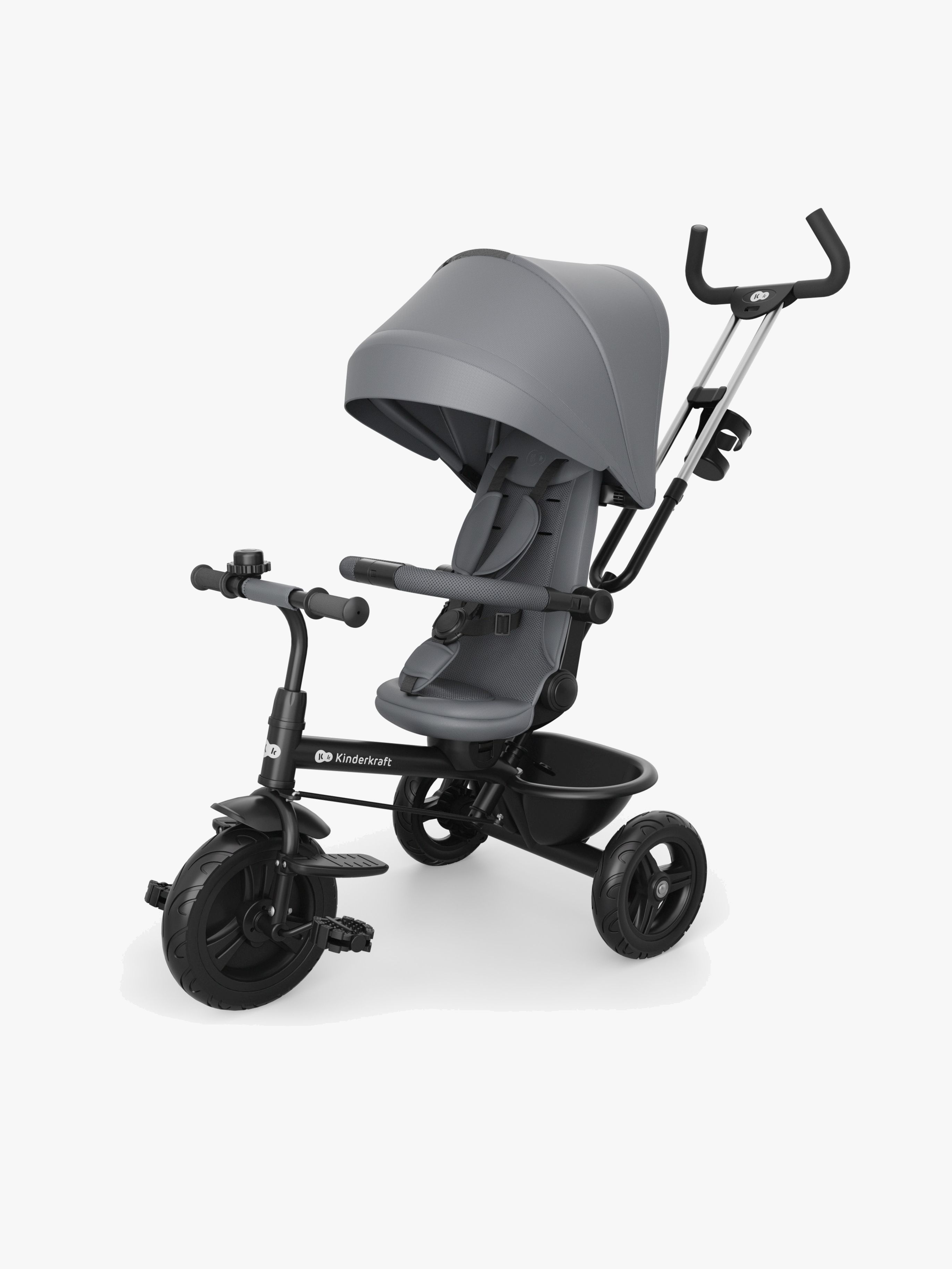 Kinderkraft Dreirad Aston 2 Plus, Grau