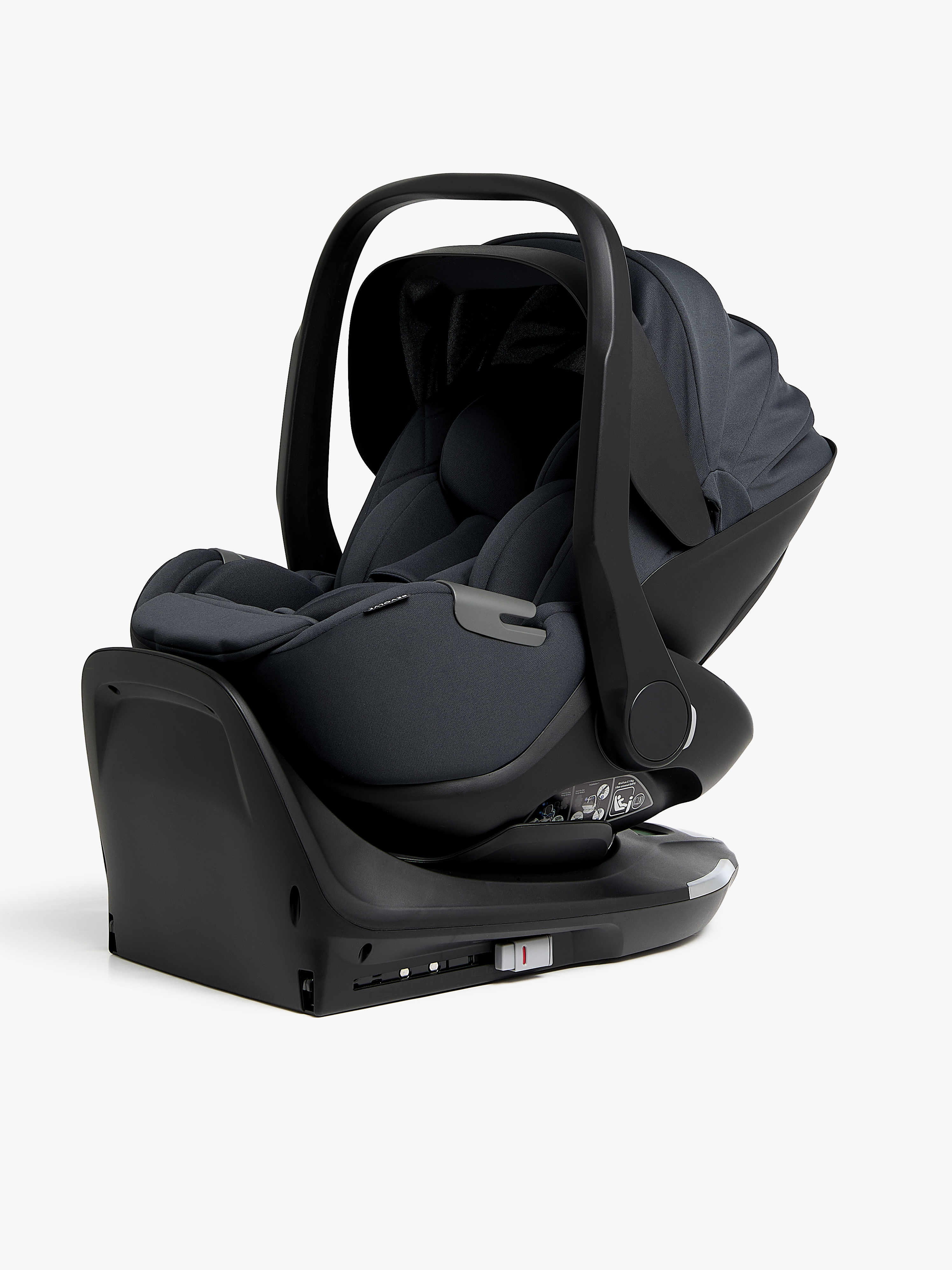 Beemoo Revolve i-Size Babyschale inkl. Basis, Anthracite