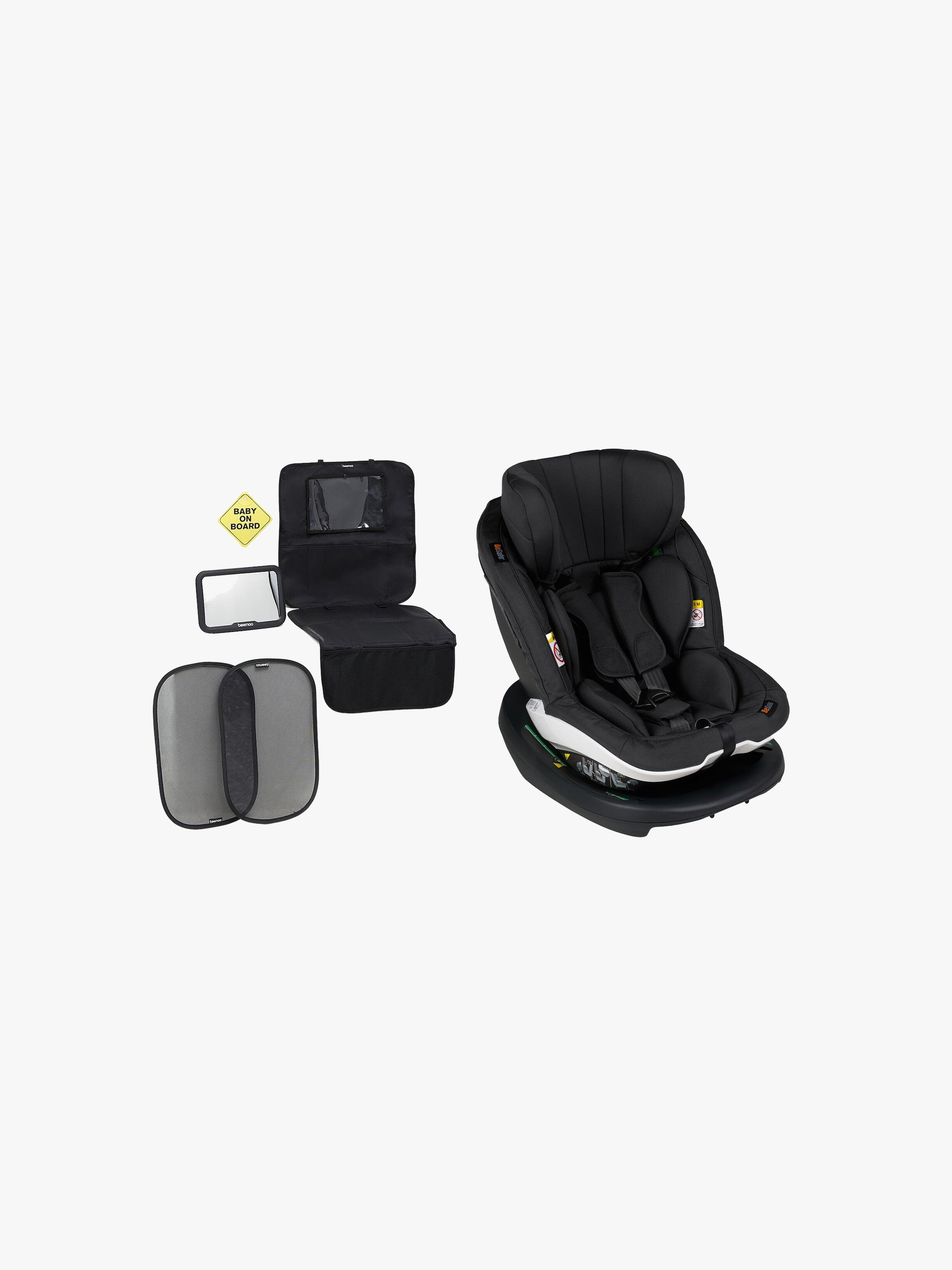 iZi Modular RF X1 i-Size Kindersitz inkl. Zubehörpaket, Fresh Black Cab