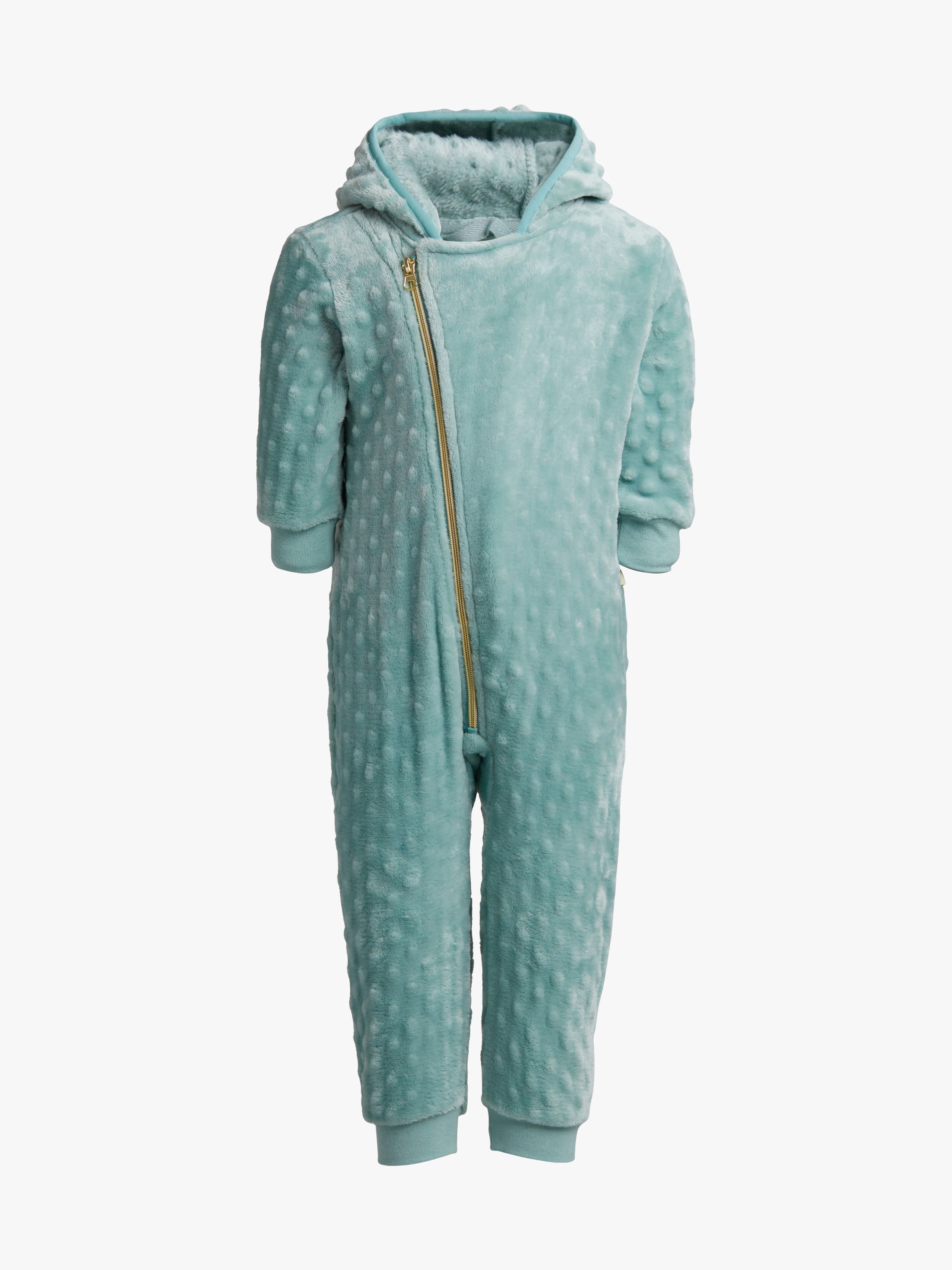 Petite Chérie Atelier Nour Fleece-Overall, Blue Surf, 56