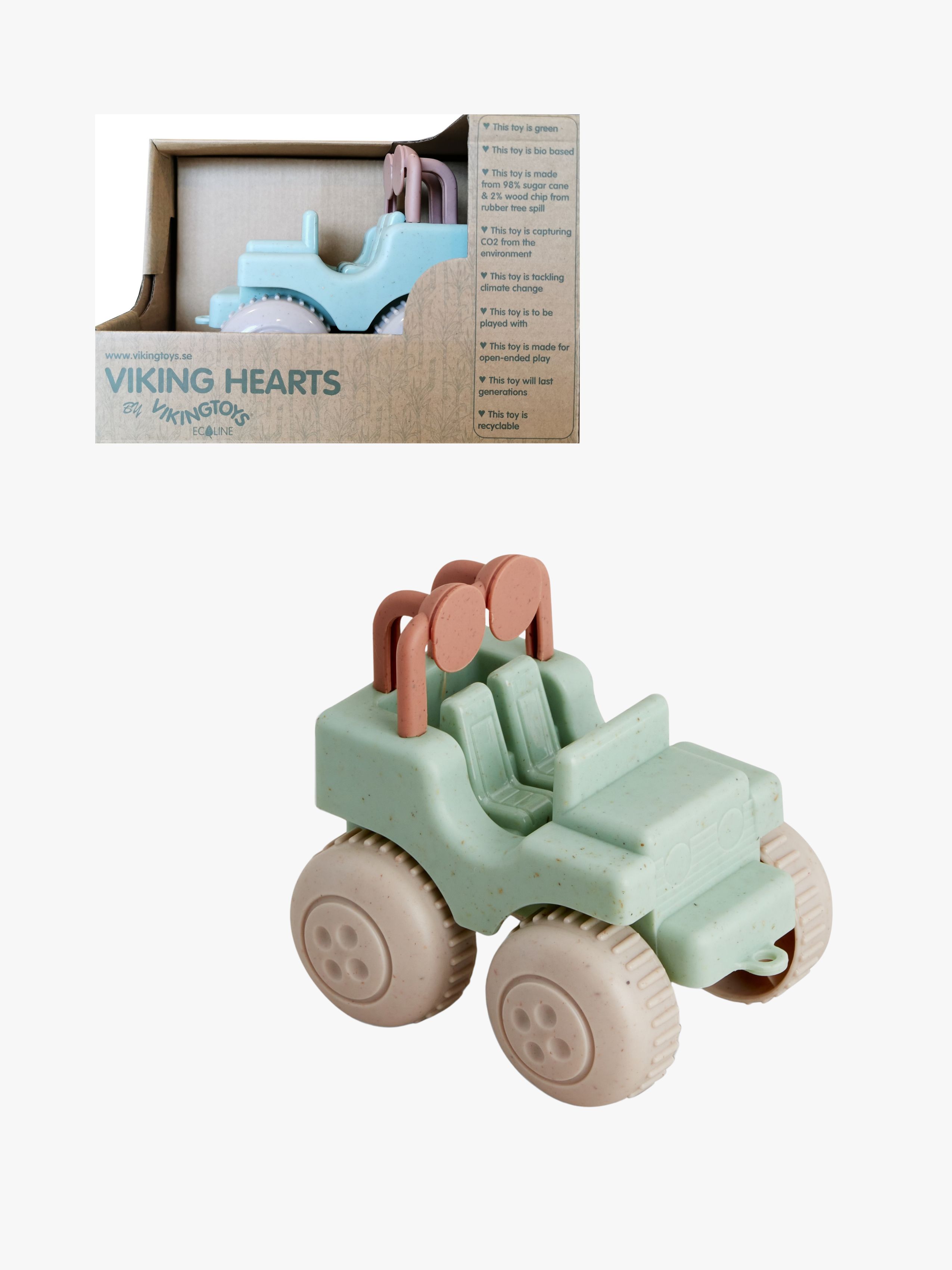Viking Toys Hearts Jeep 15 cm