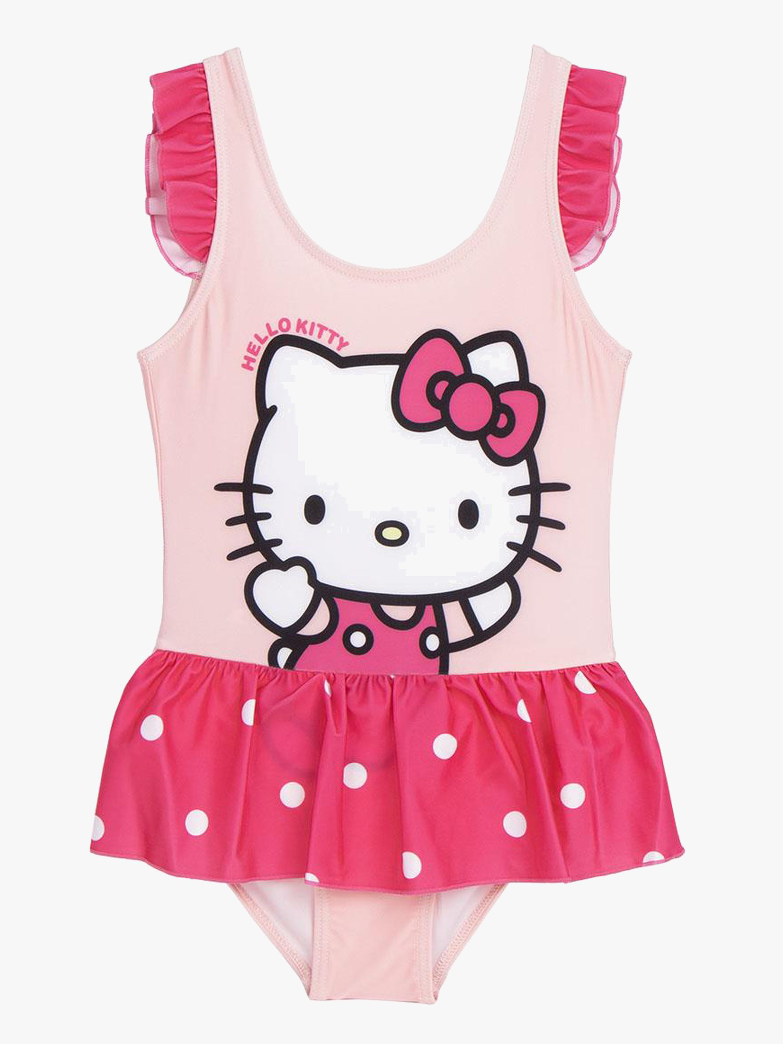 Hello Kitty Badeanzug, Hellrosa, 116-122