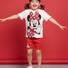Disney Minnie Maus T-Shirt Und Shorts Set, Weiß