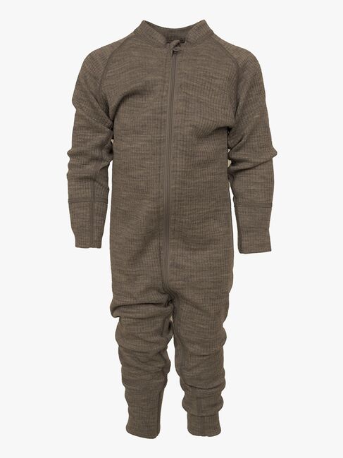 Lindberg Rib Merino Thermounterwäsche-Einteiler Merinowolle, Potato
