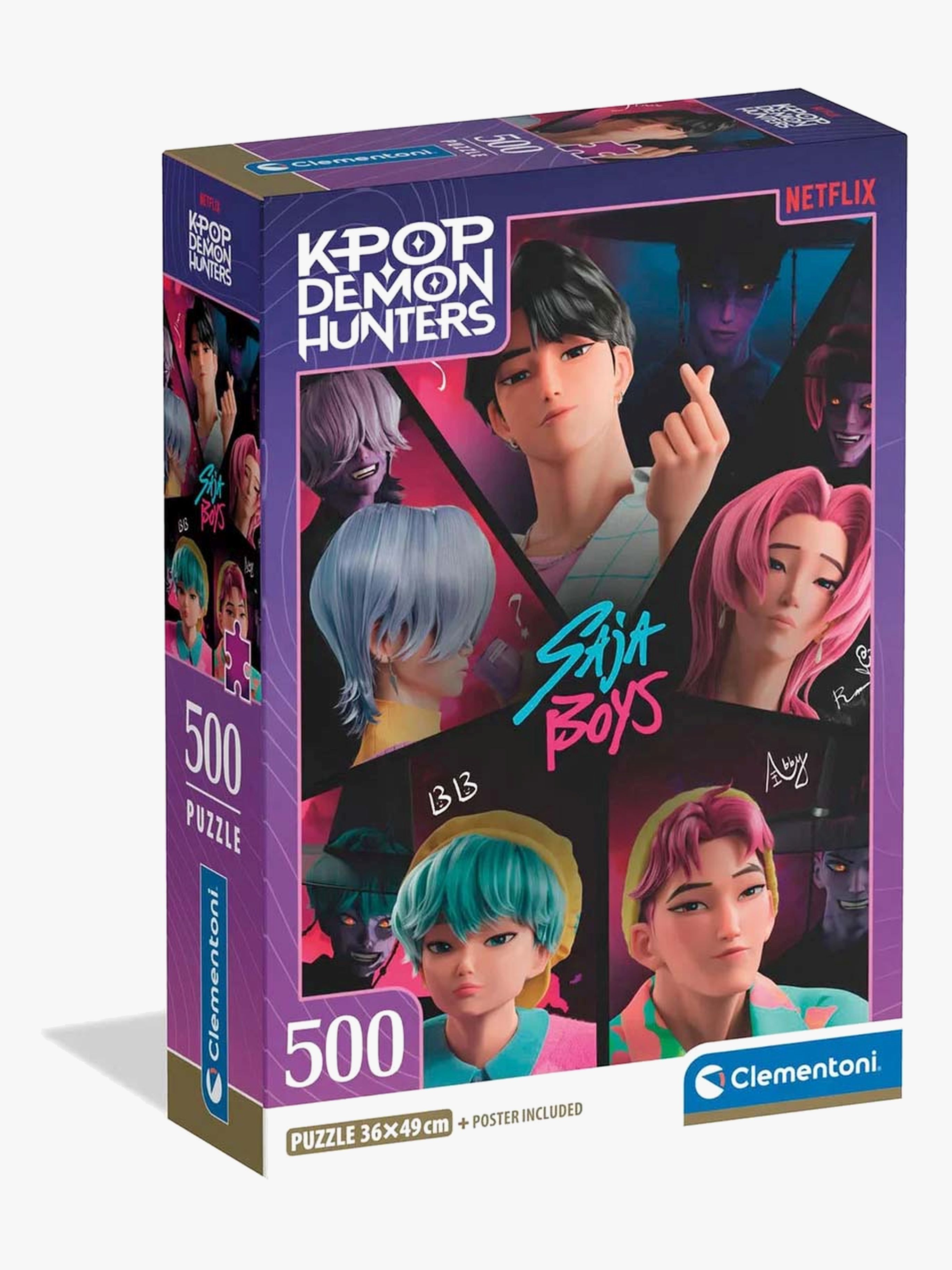 Clementoni K-Pop Demon Hunters Puzzle 500 Teile