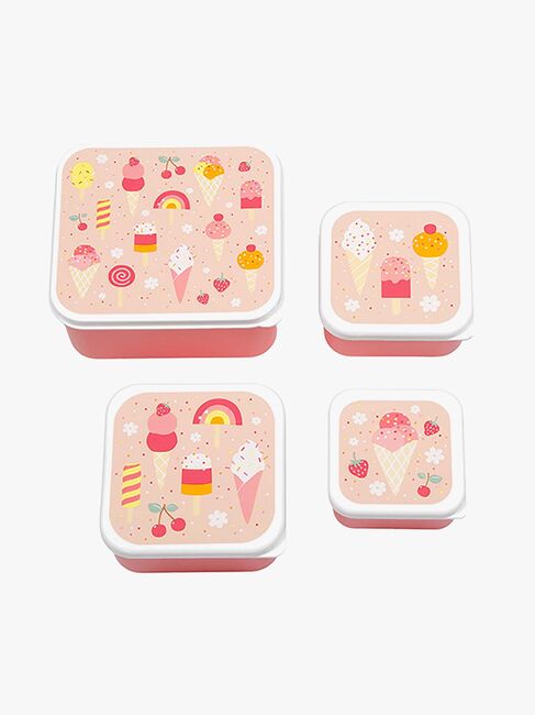 A Little Lovely Company Lunchbox-Set, Eis