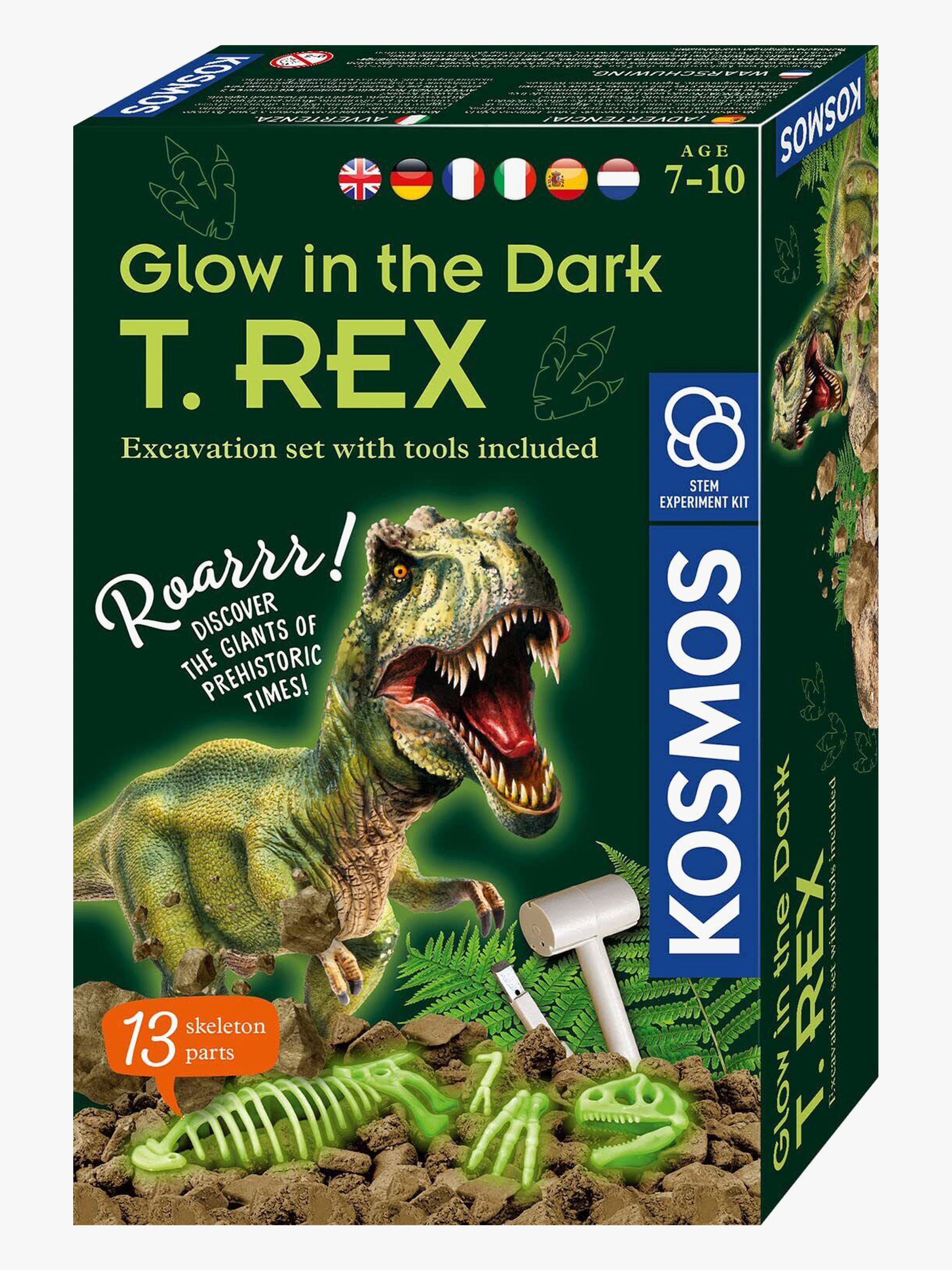 Kosmos Glow-In-The-Dark T-Rex Ausgrabungsset