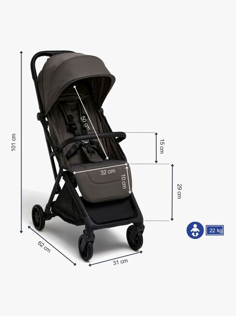 Beemoo Pro Venti Buggy, Mocha Grey