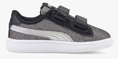 Kaufen Puma Smash v2 Glitz Glam V Inf Sneaker, Puma Black/Puma Silver/Prism  Pink | Jollyroom