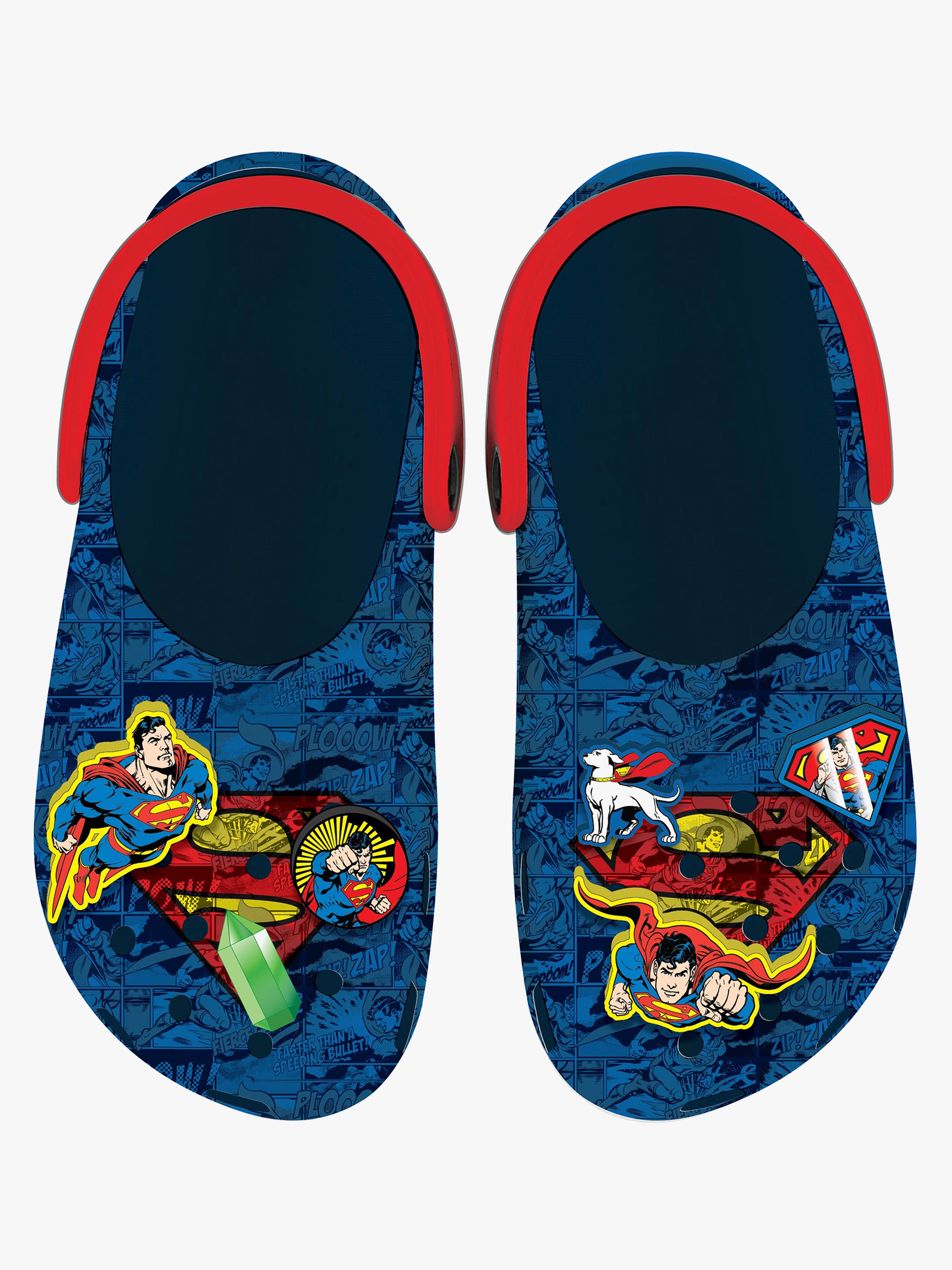 Crocs Classic Superman Kinder Sandalen, Multi, 29-30