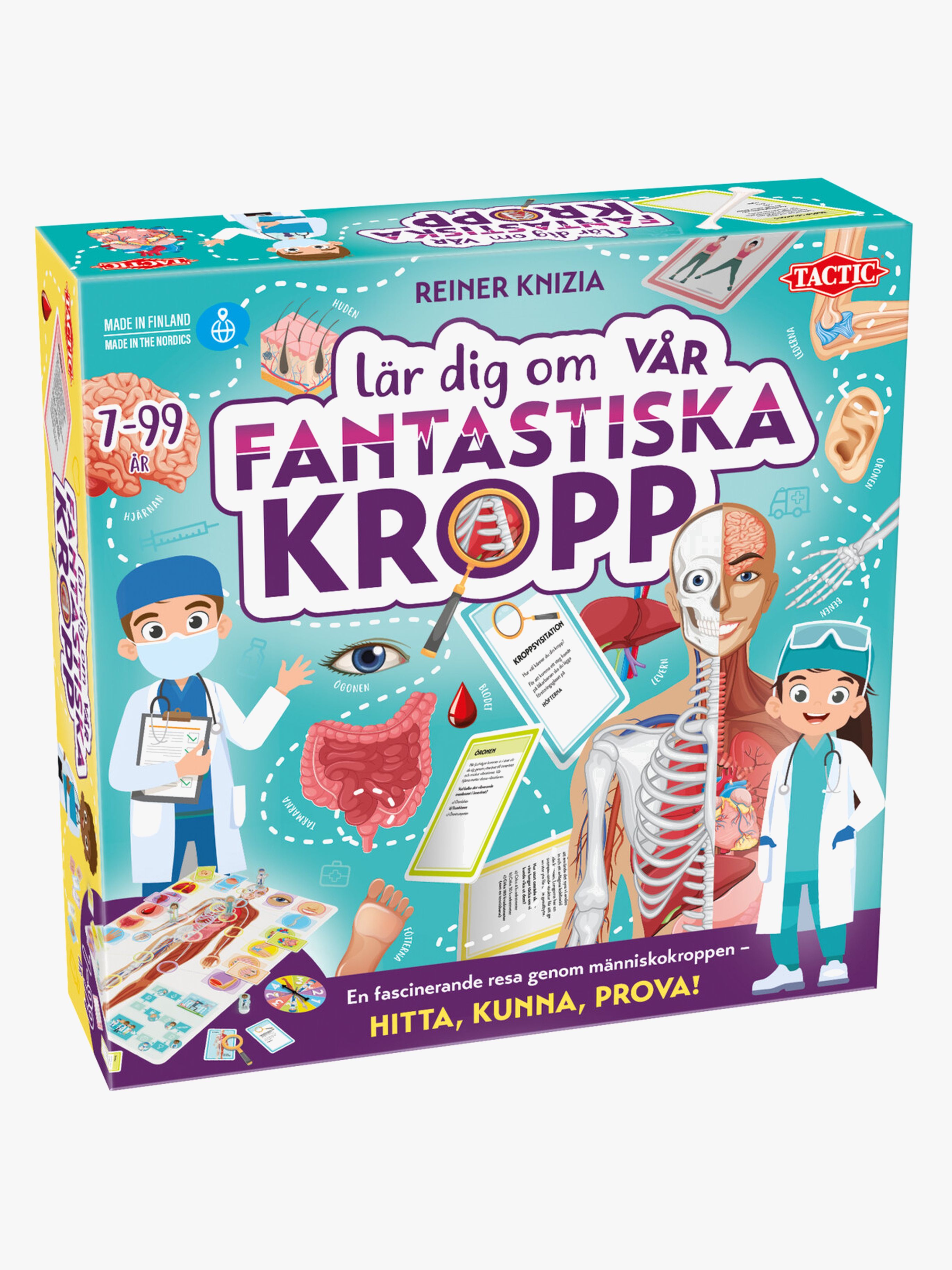 Brettspiel Lerne unseren Körper kennen