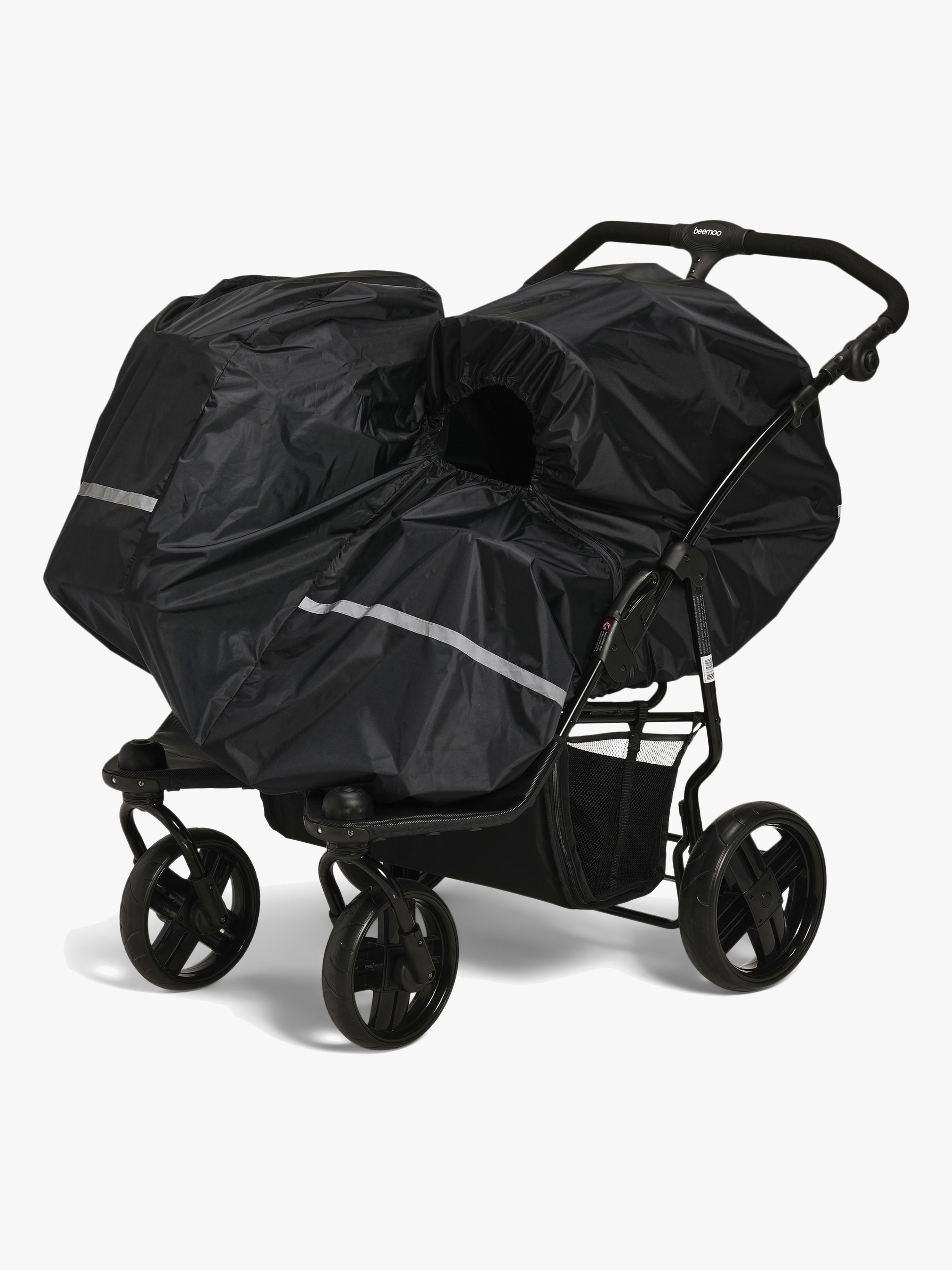 Petite Cherie Geschwister Regenschutz, Black