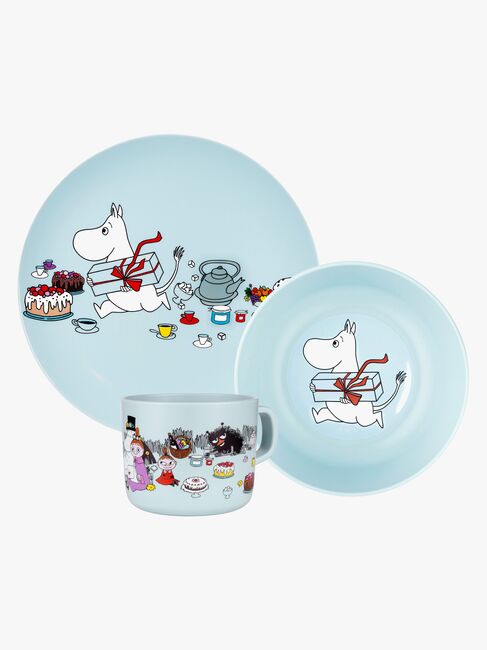 Mumin Picknick Geschirr-Set 3 Teile