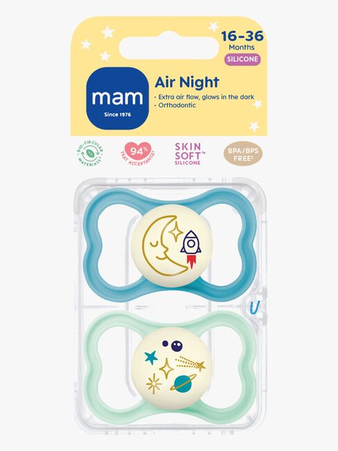 MAM Air Night Schnuller 16-36m, Blau