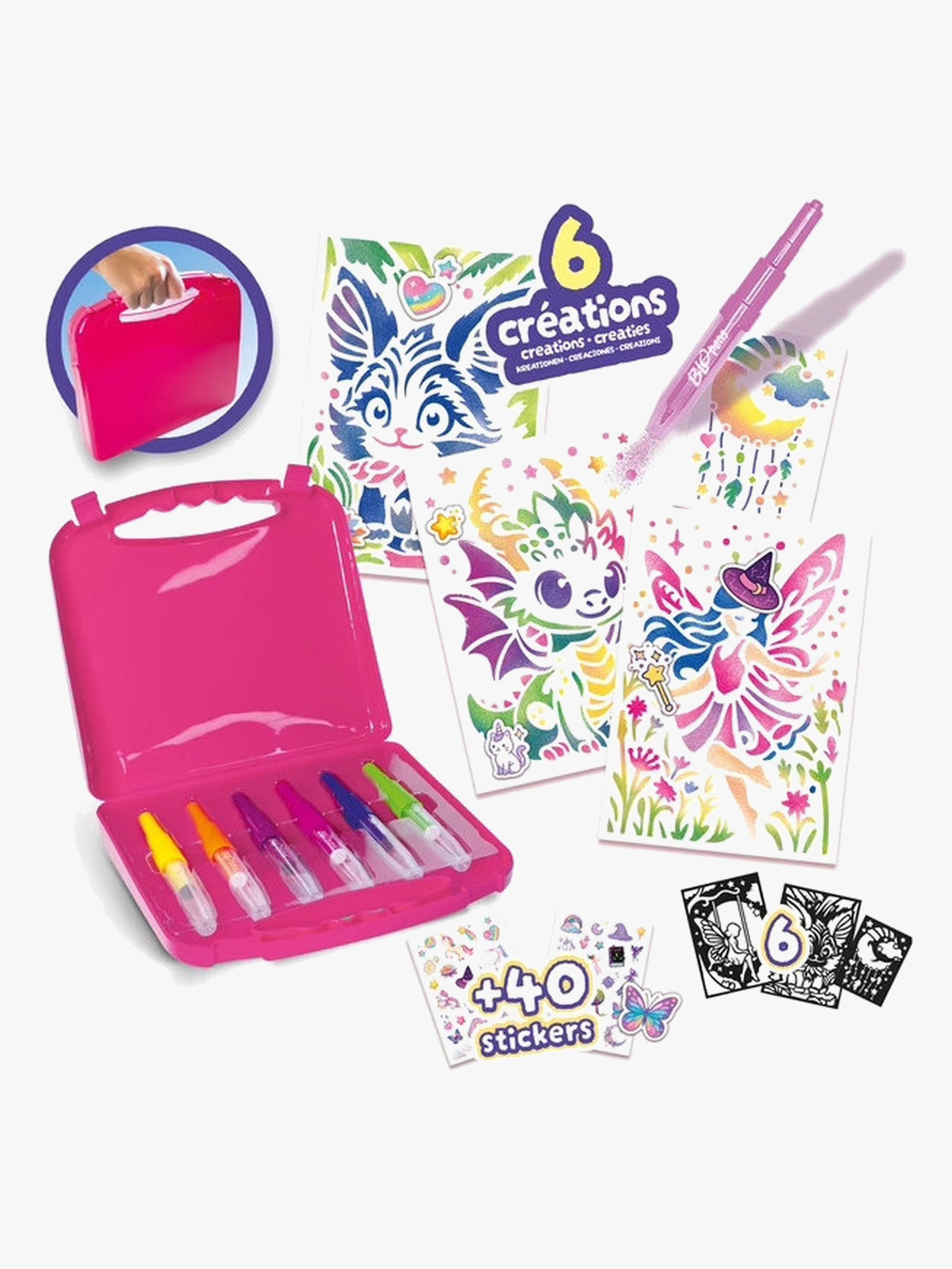 Blopens Bastelset Im Koffer Fantasy