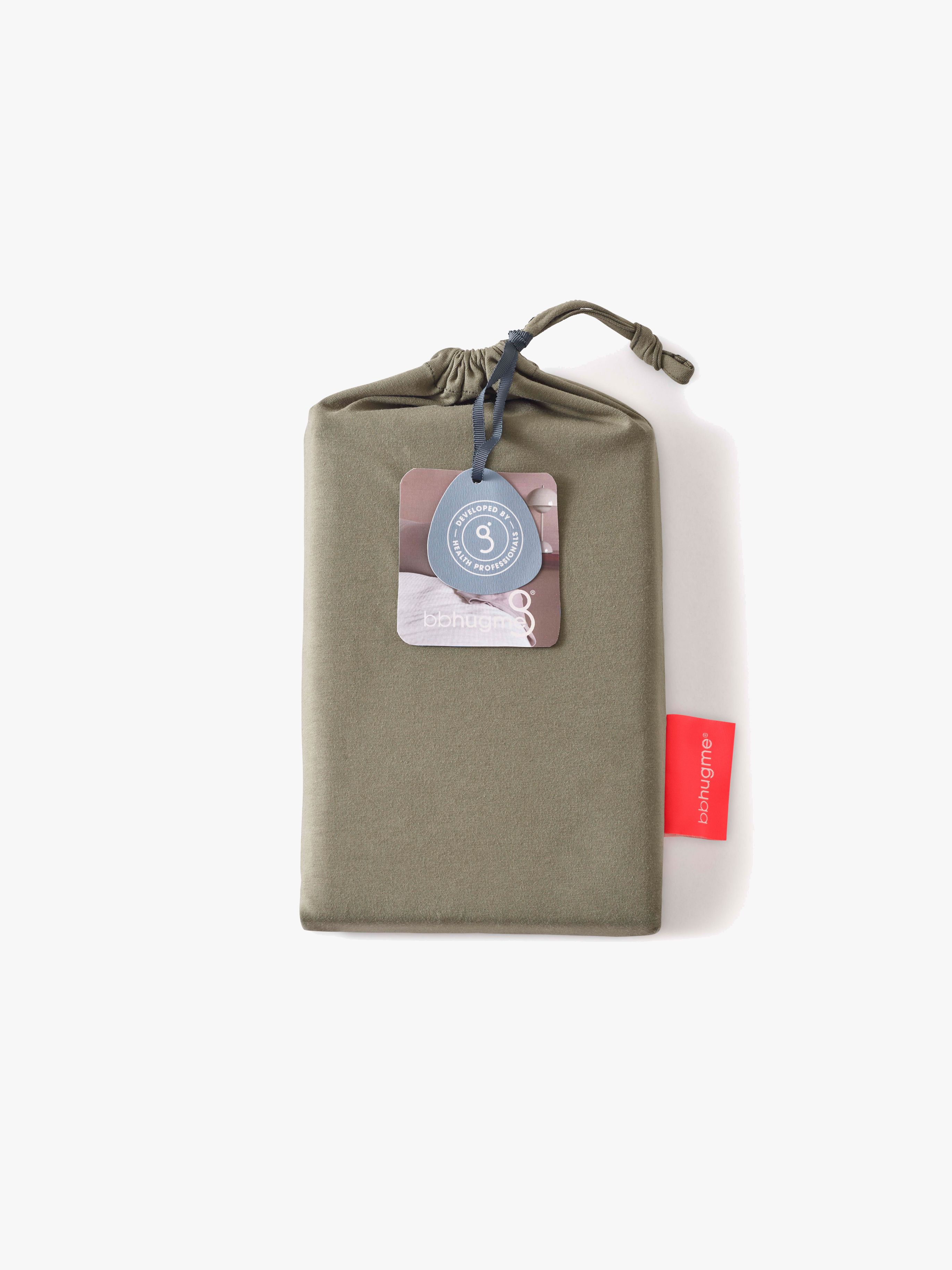 bbhugme Schwangerschafts- und Stillkissen Bezug, Dusty Olive