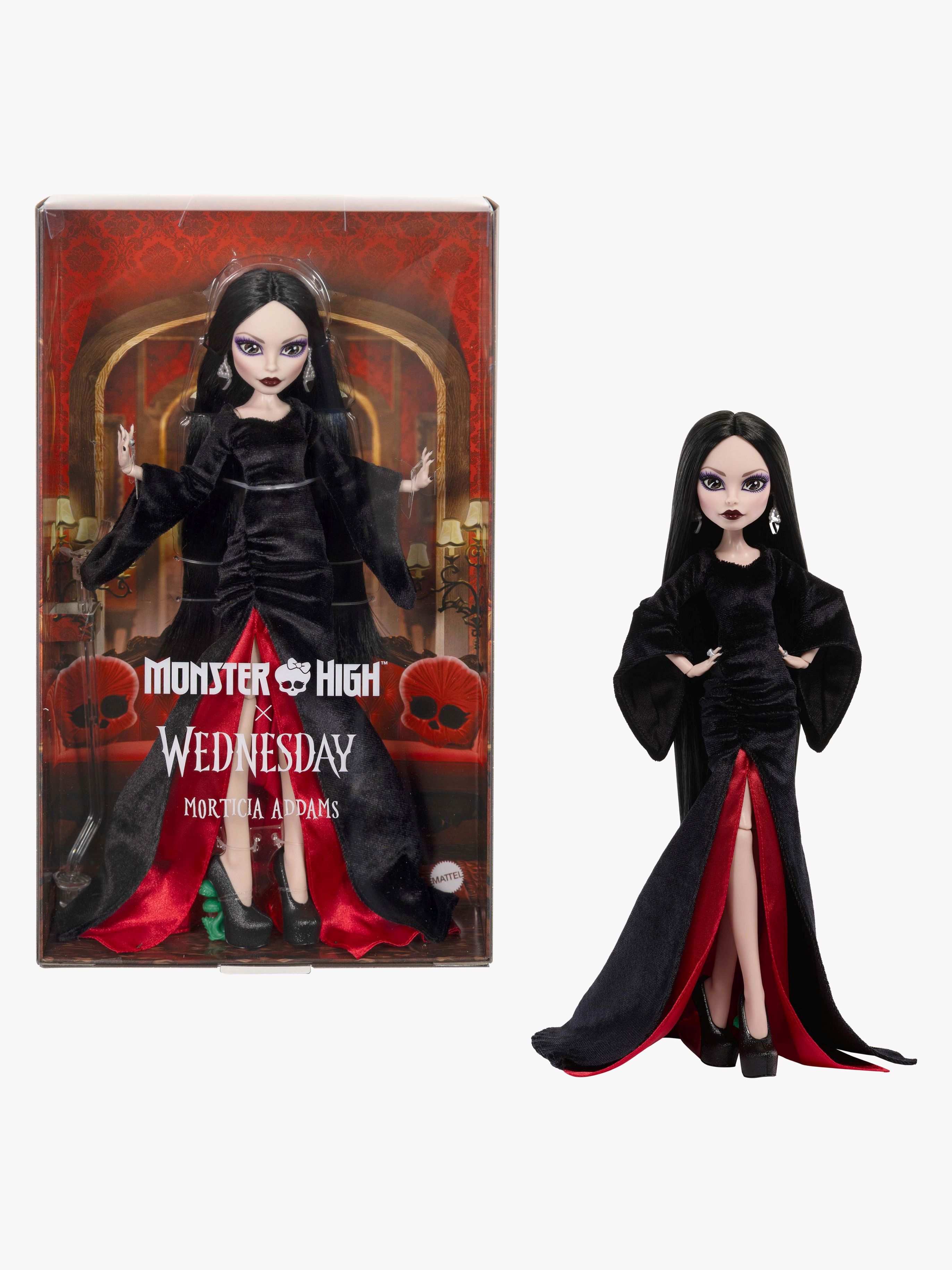 Wednesday Modepuppe Morticia
