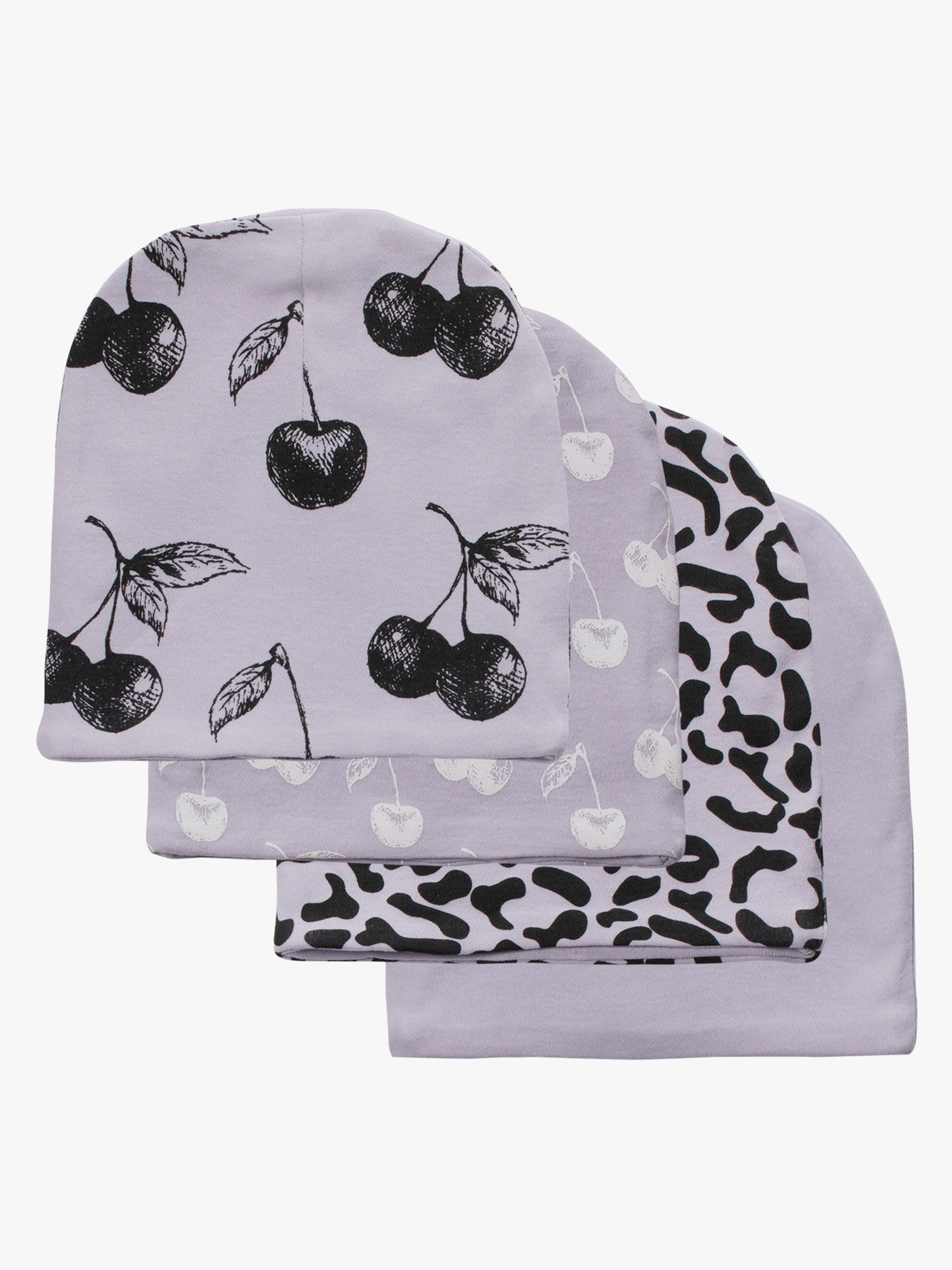 Tiny Treasure Sarah Mütze 4er-Pack, Purple 68-74