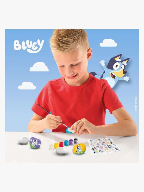 SES Creative Bluey Bastelset Steine Bemalen