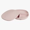 b.box Teller mit Deckel Silikon, Blush