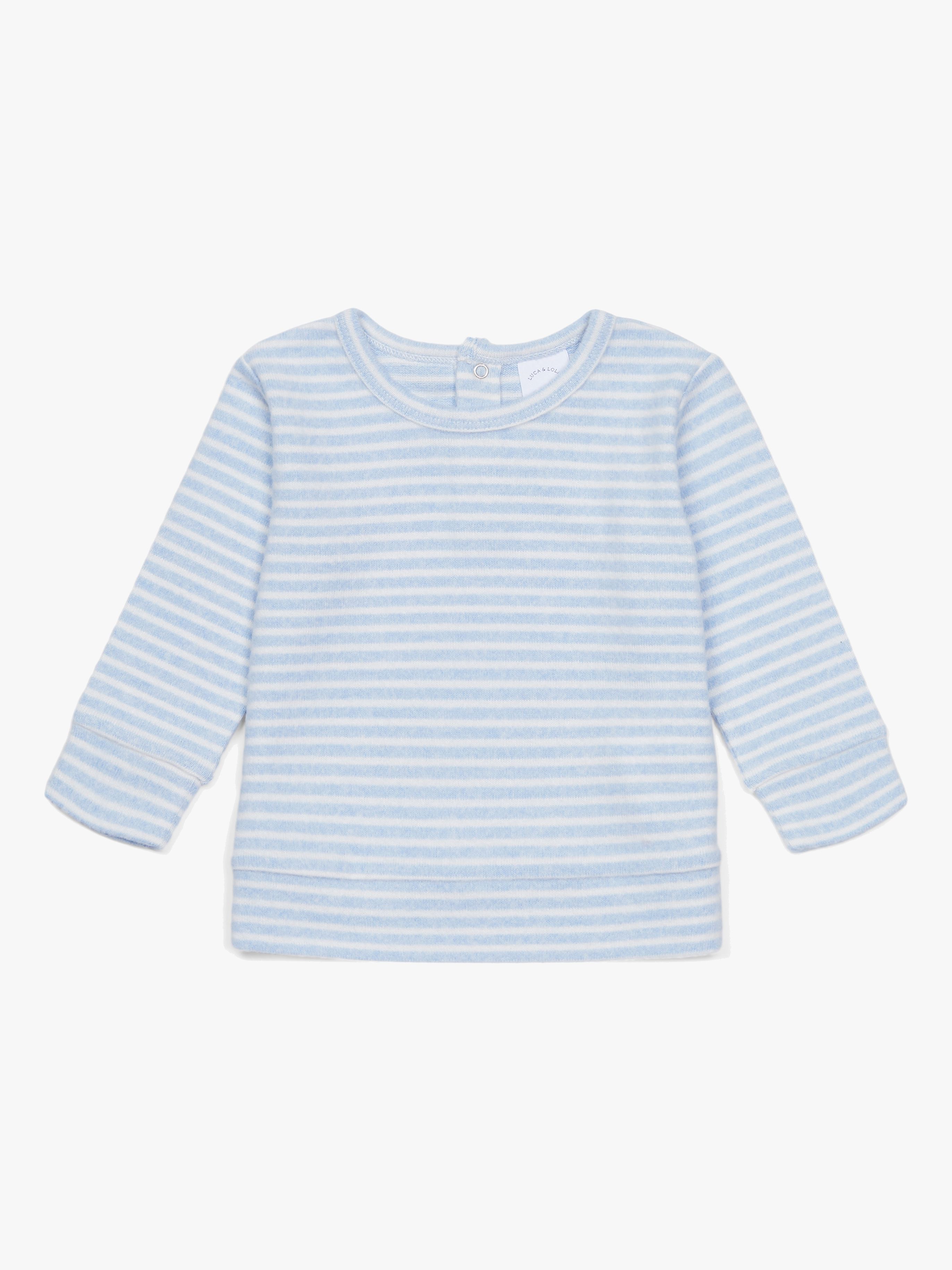 Luca &  Lola Nero Pullover, Blue Stripes 80