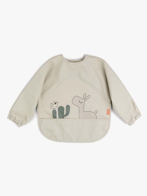 Done By Deer Ärmellätzchen mit Tasche Lalee, Sand