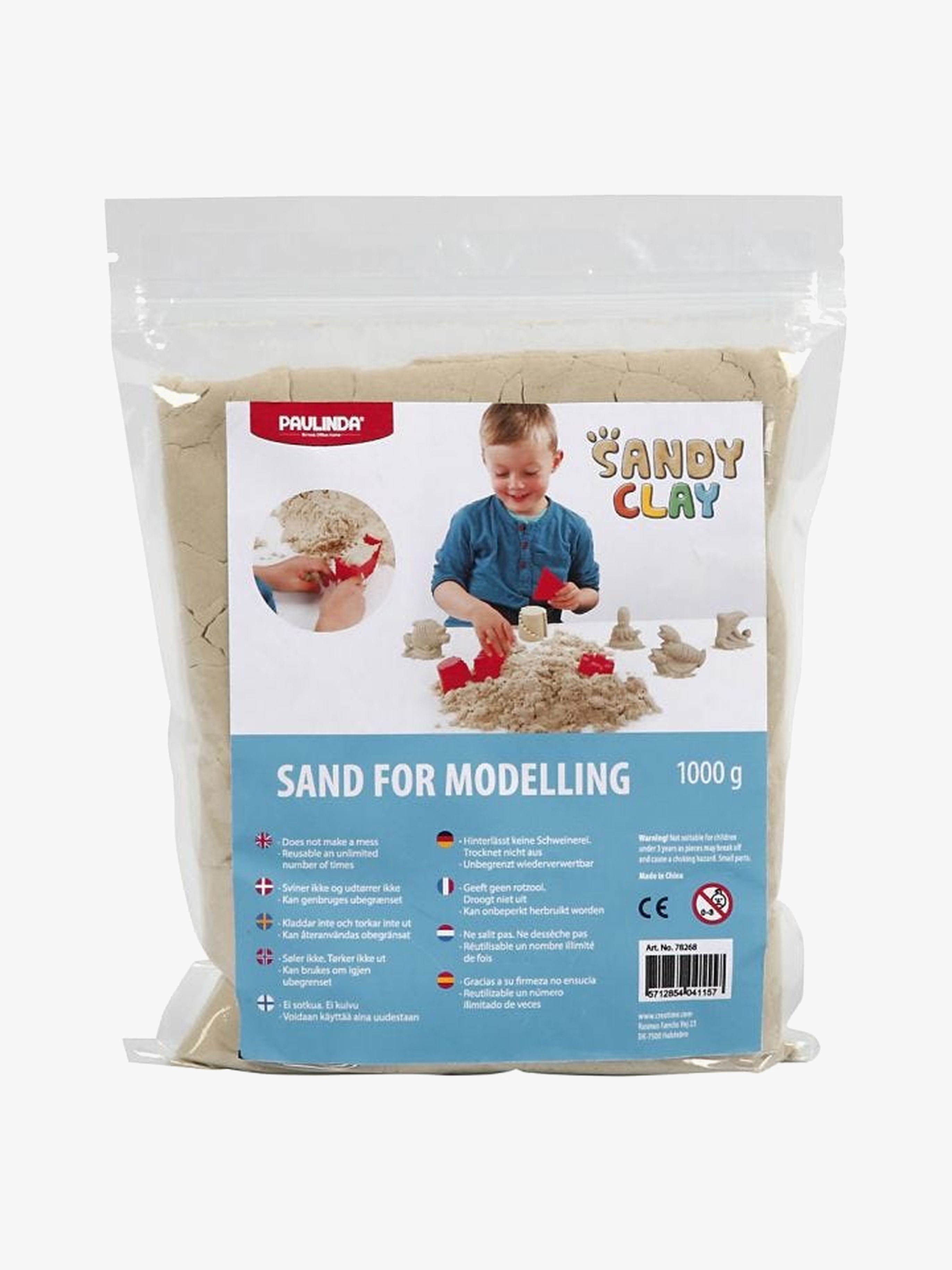 Modelliersand 1 kg, Beige
