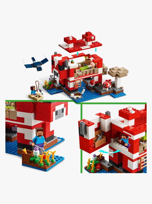 LEGO Minecraft 21270 Das Pilzkuh-Haus
