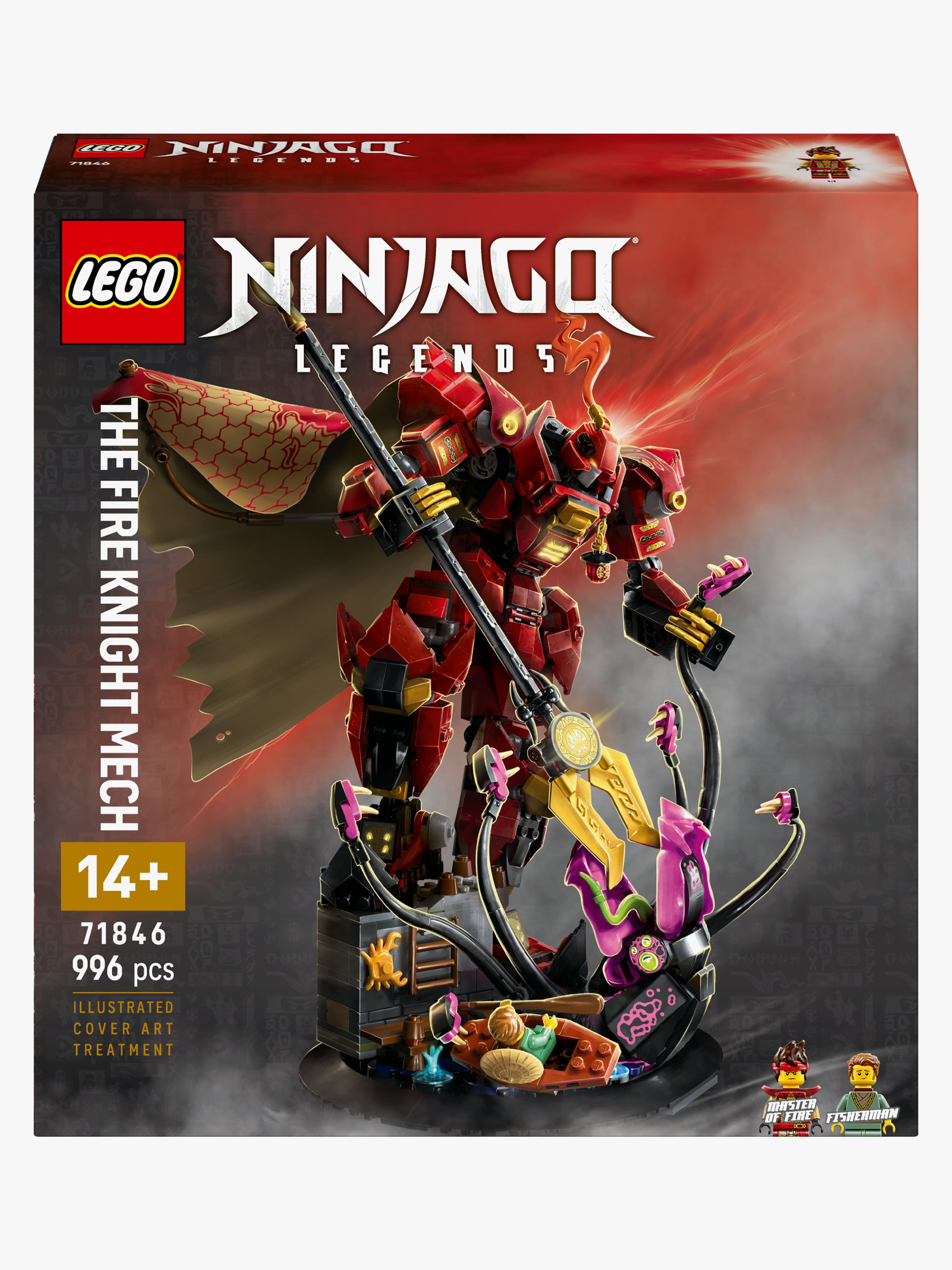 LEGO Ninjago 71846 Der Feuerritter-Mech